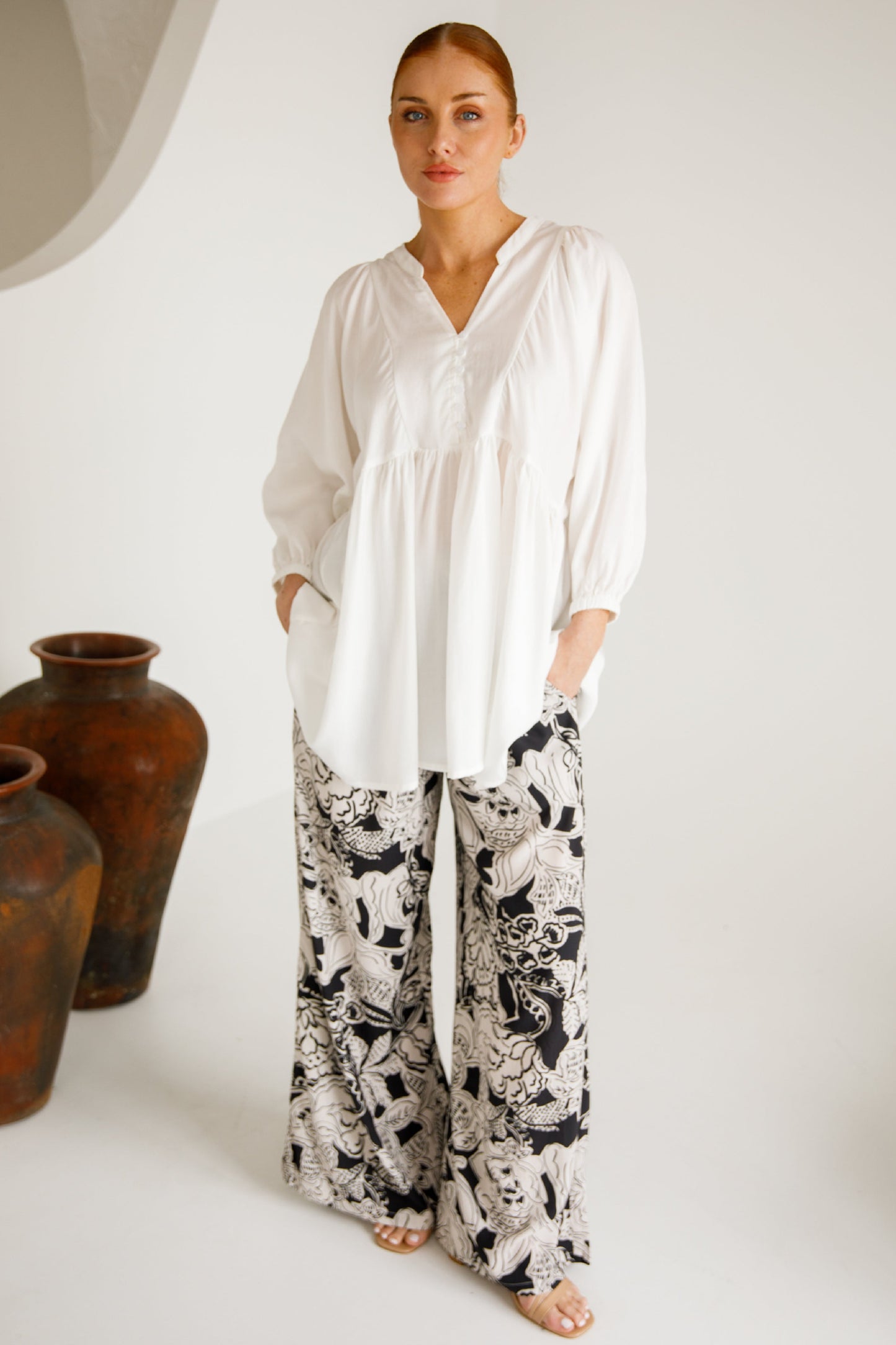 Macy Top | White