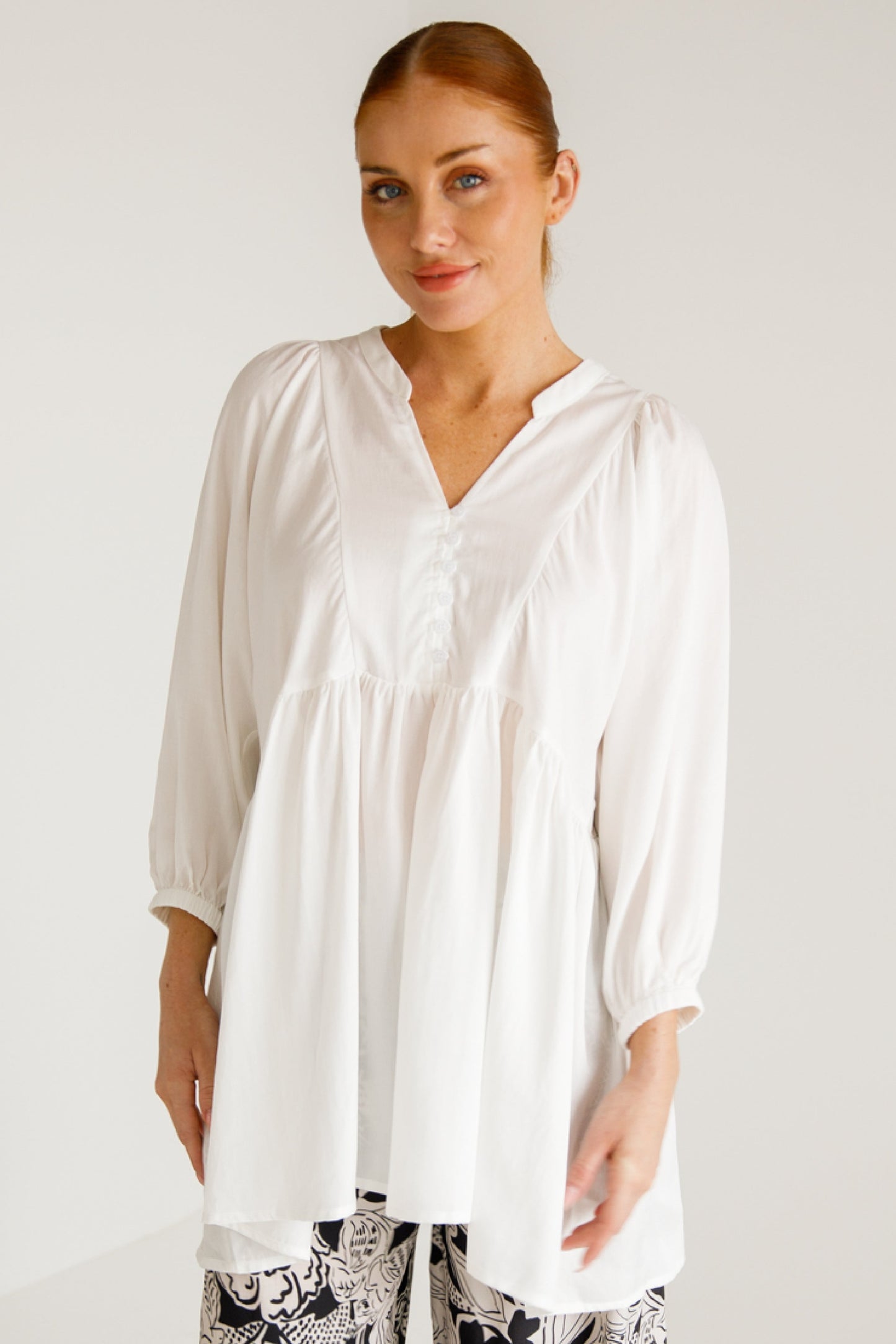 Macy Top | White