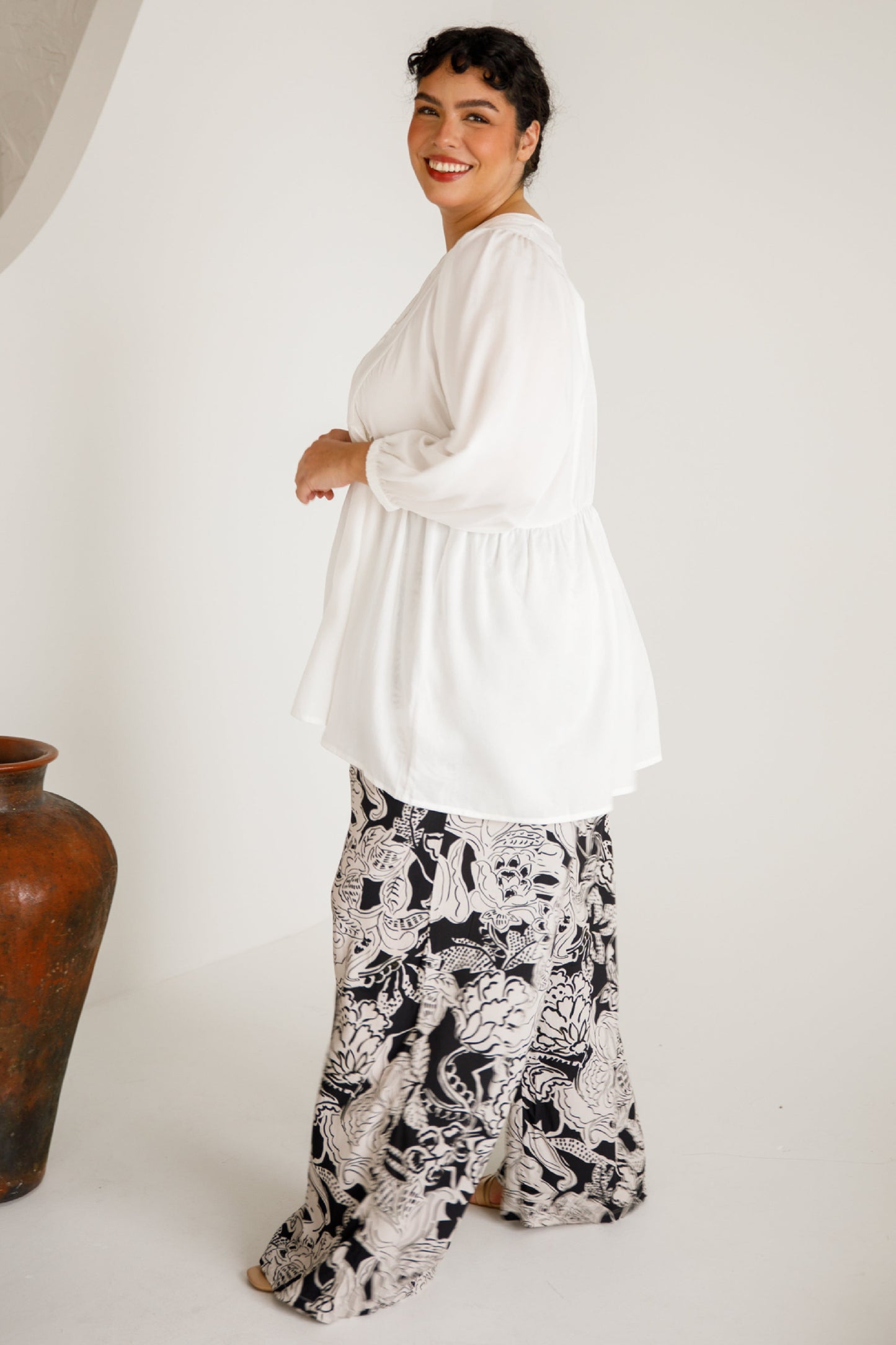 Macy Top | White