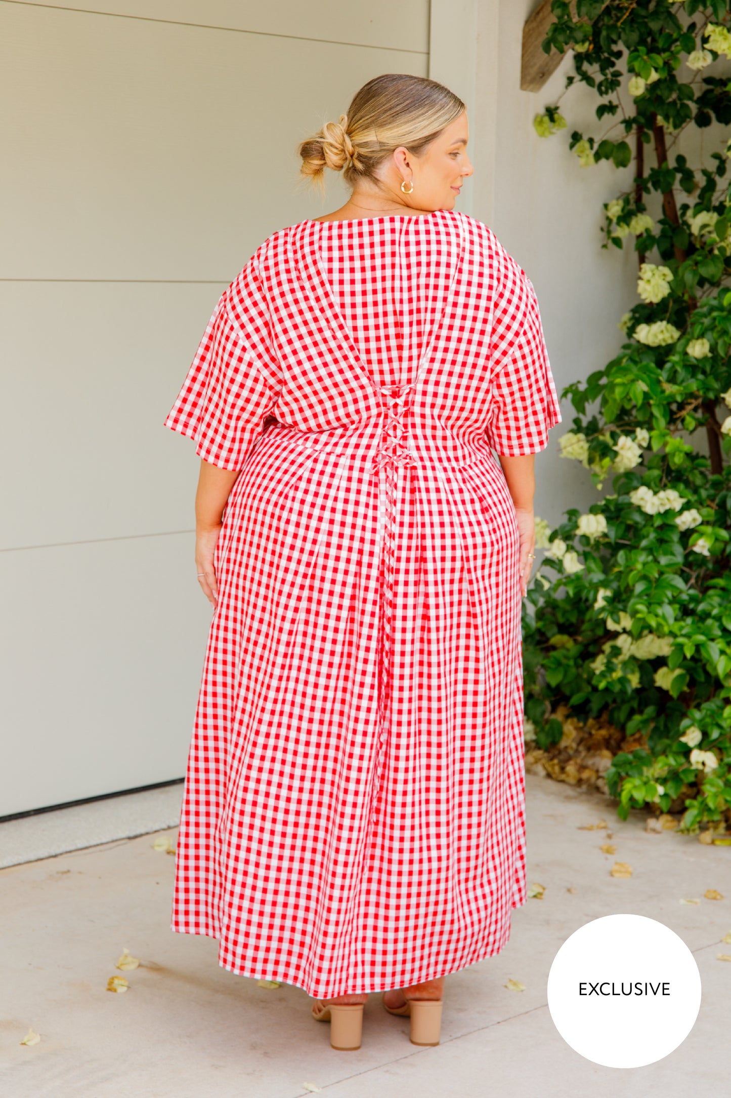 Maia Dress | Red Gingham | FINAL SALE