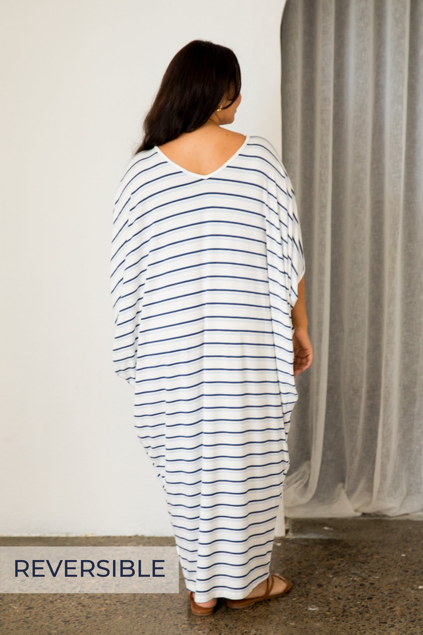 Maxi Miracle Dress | Nautical | FINAL SALE