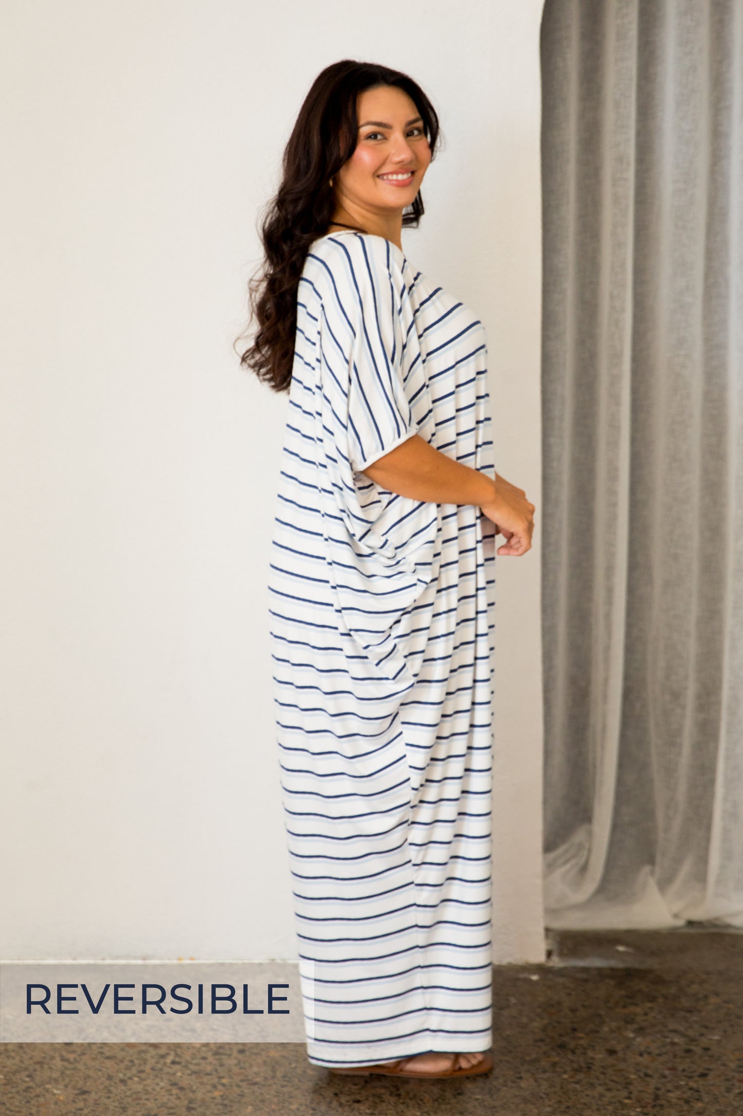 Maxi Miracle Dress | Nautical | FINAL SALE