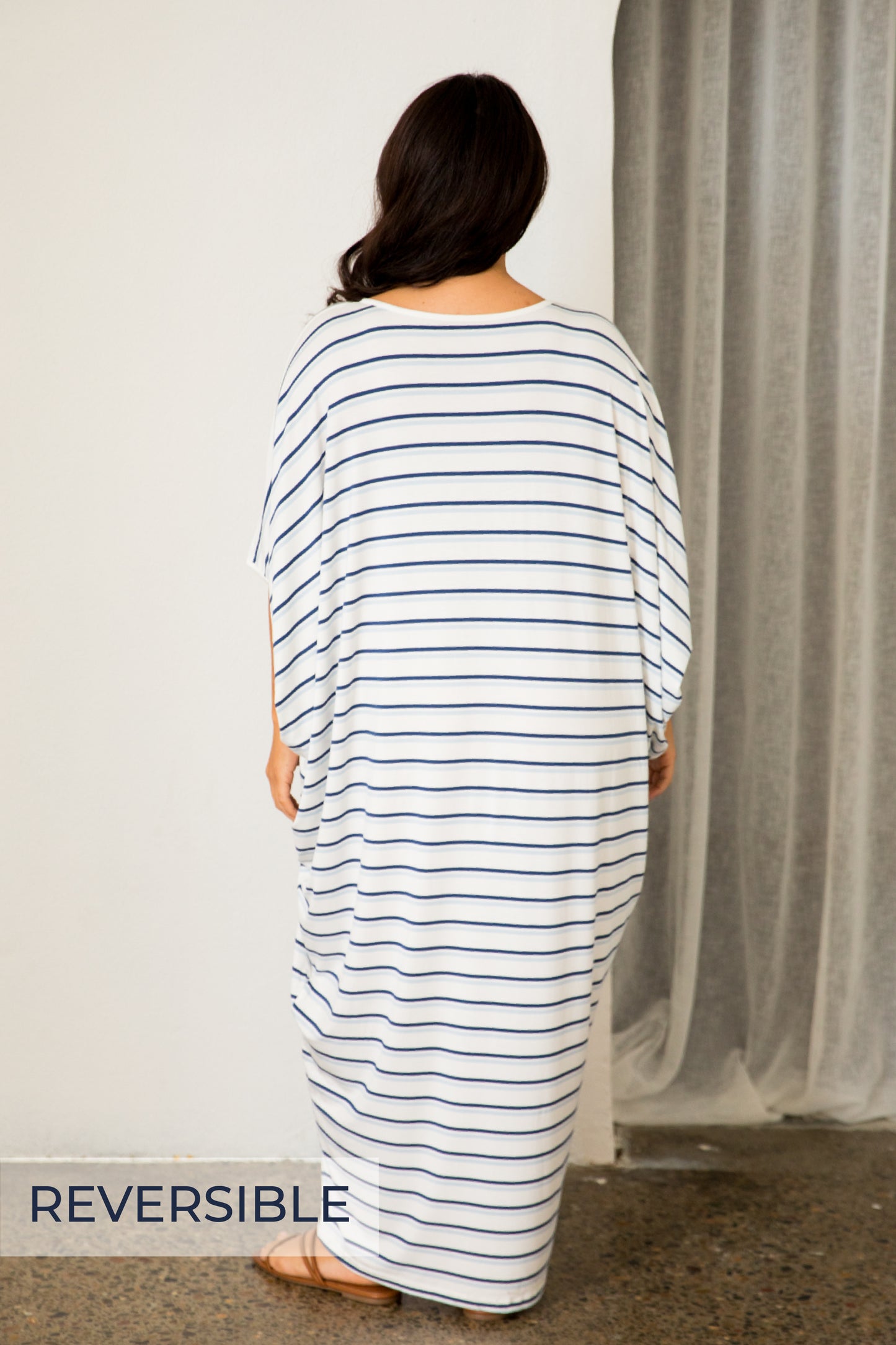 Maxi Miracle Dress | Nautical | FINAL SALE
