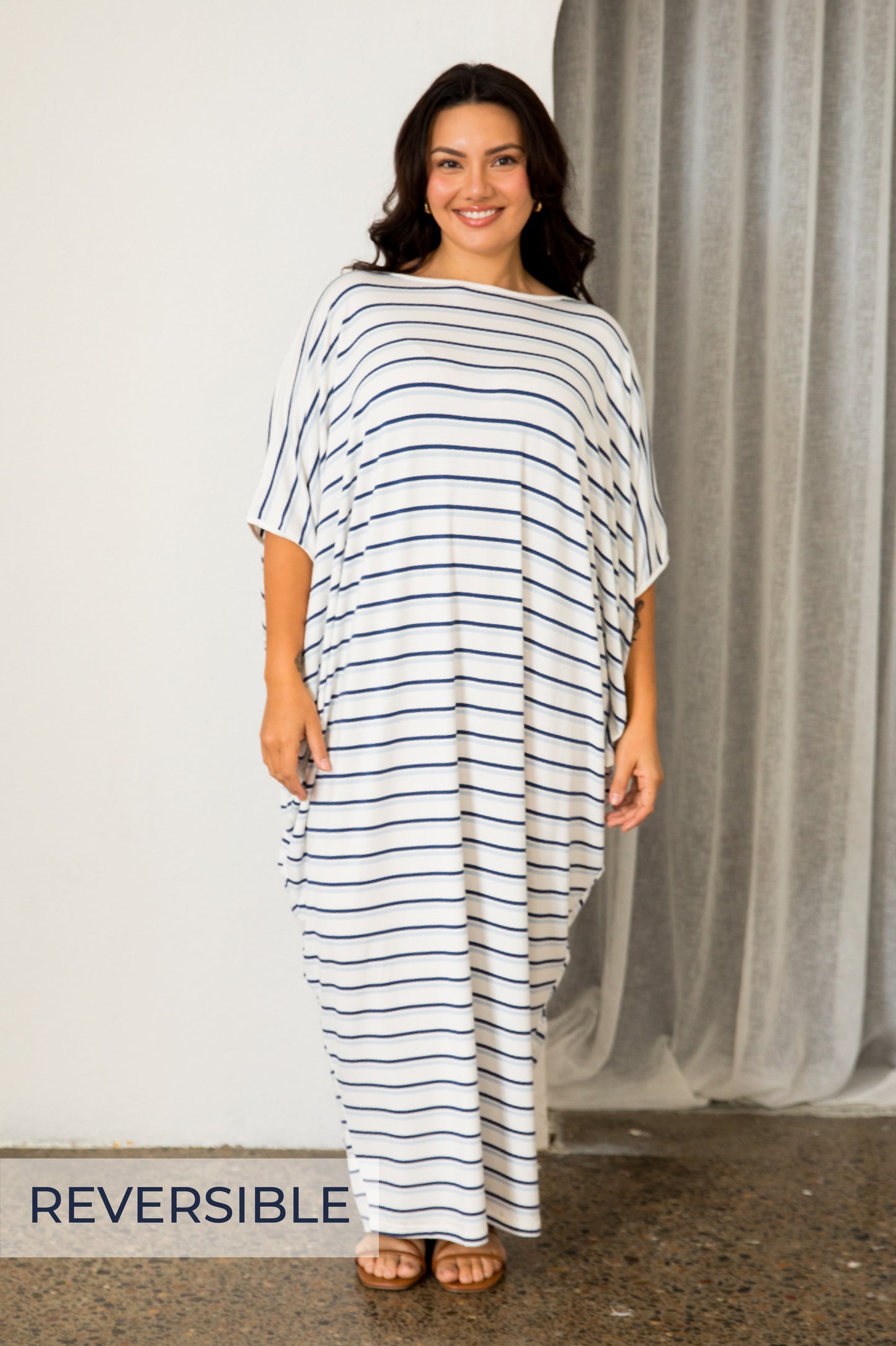 Maxi Miracle Dress | Nautical | FINAL SALE