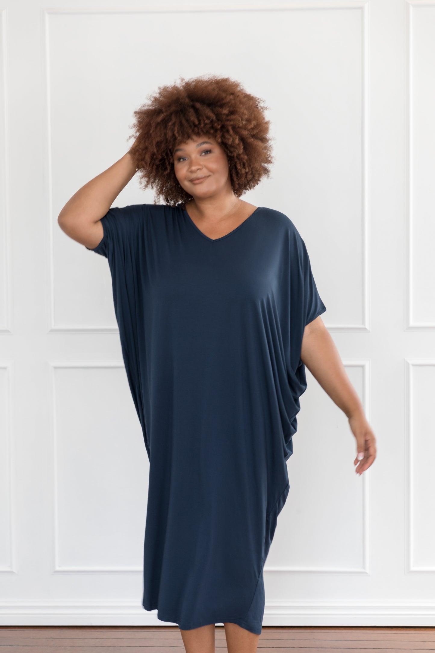 Plus-Sized Navy Dresses | PQ Collection | Maxi Miracle Dress