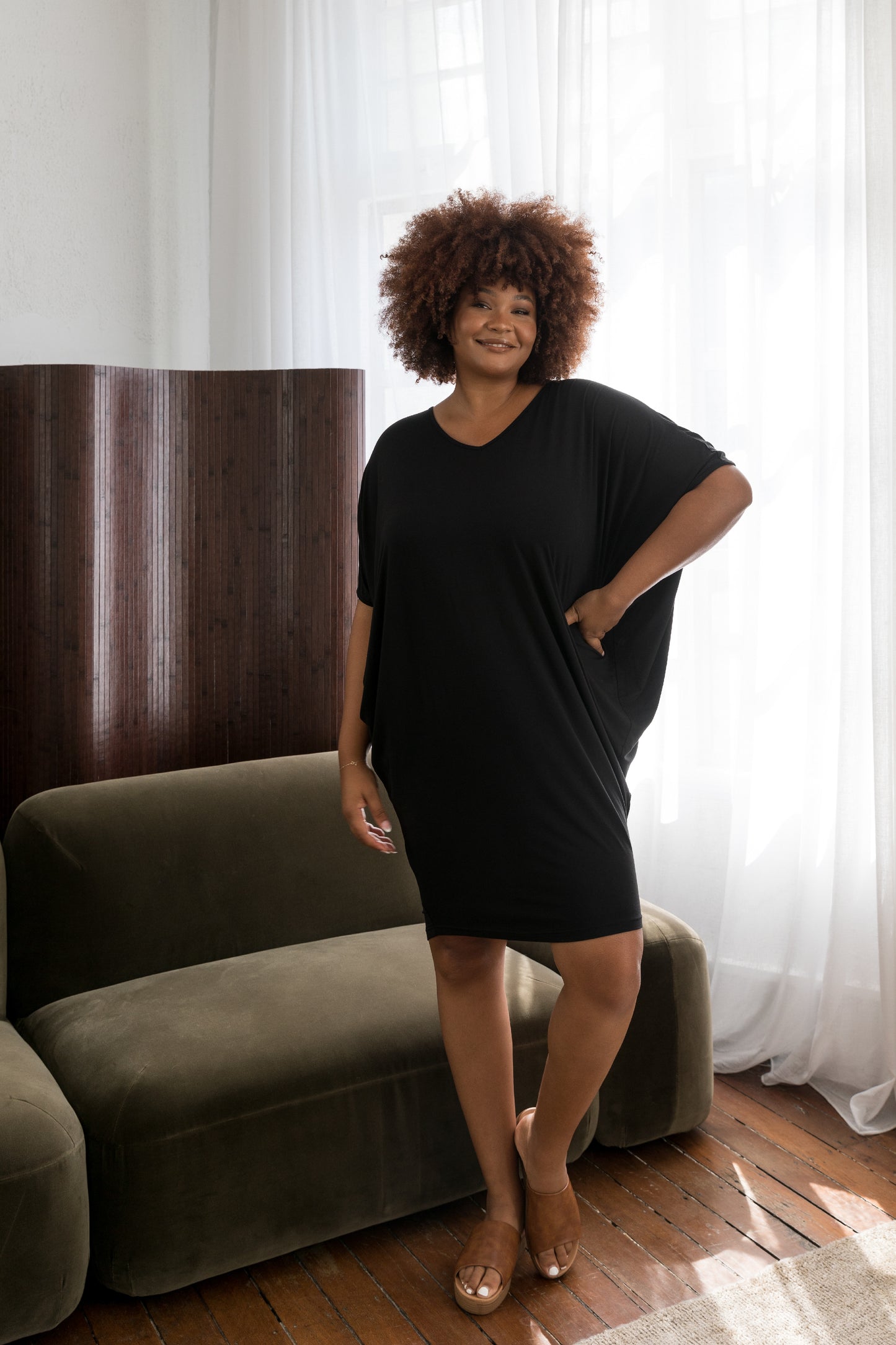 Plus-Sized Black Dresses | PQ Collection | Miracle Dress
