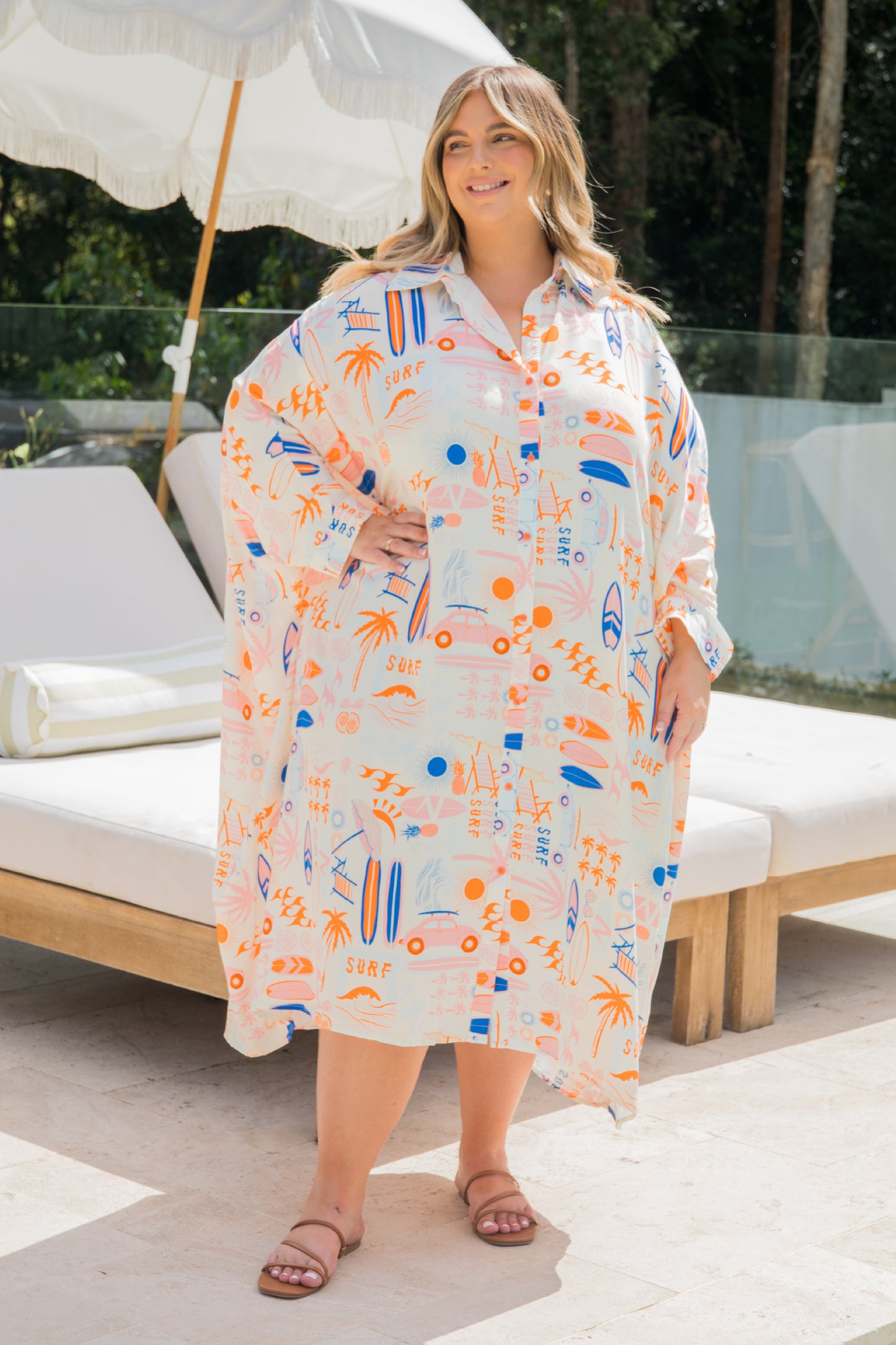Miracle Shirt Dress | Surf's Up | FINAL SALE