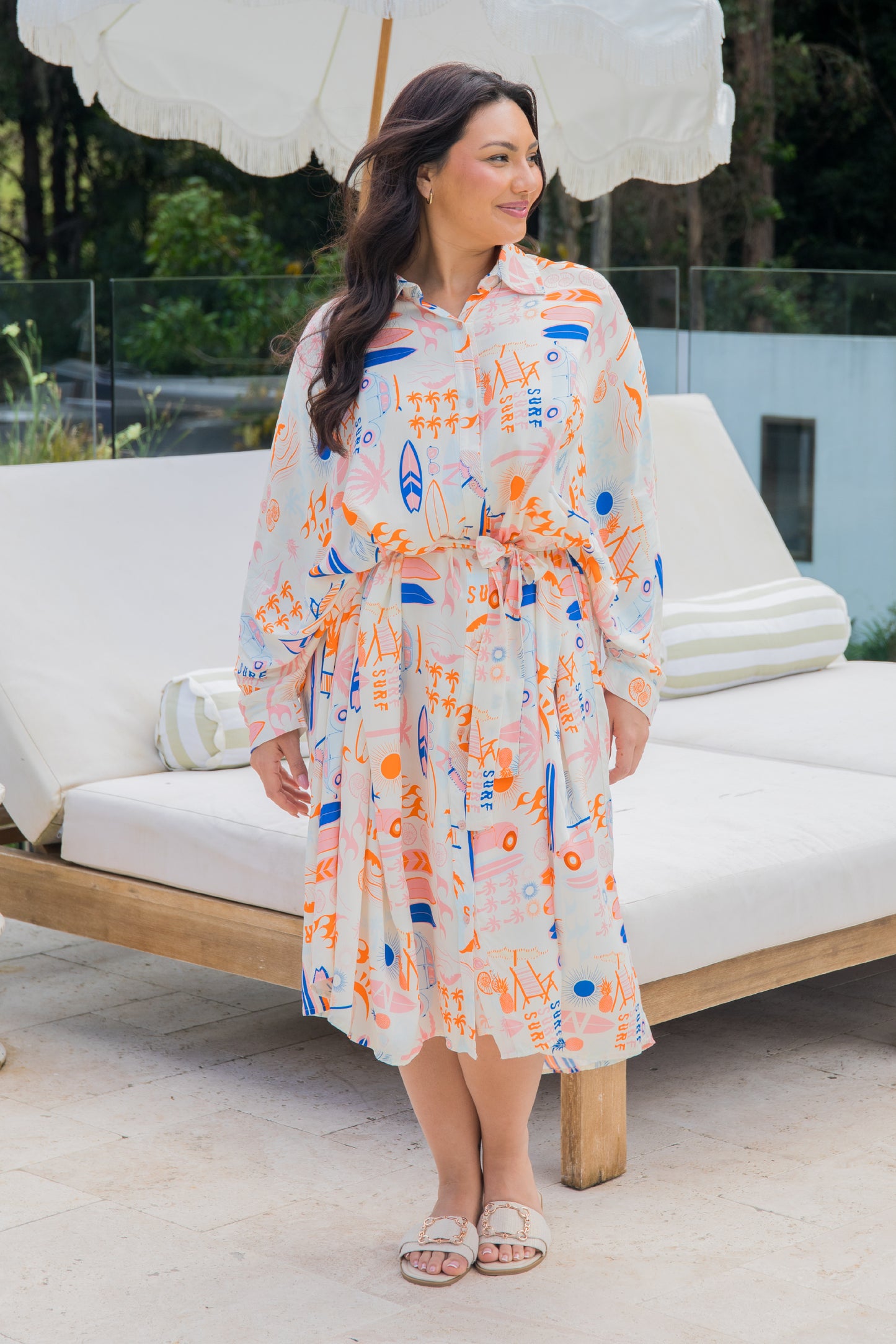 Miracle Shirt Dress | Surf's Up | FINAL SALE