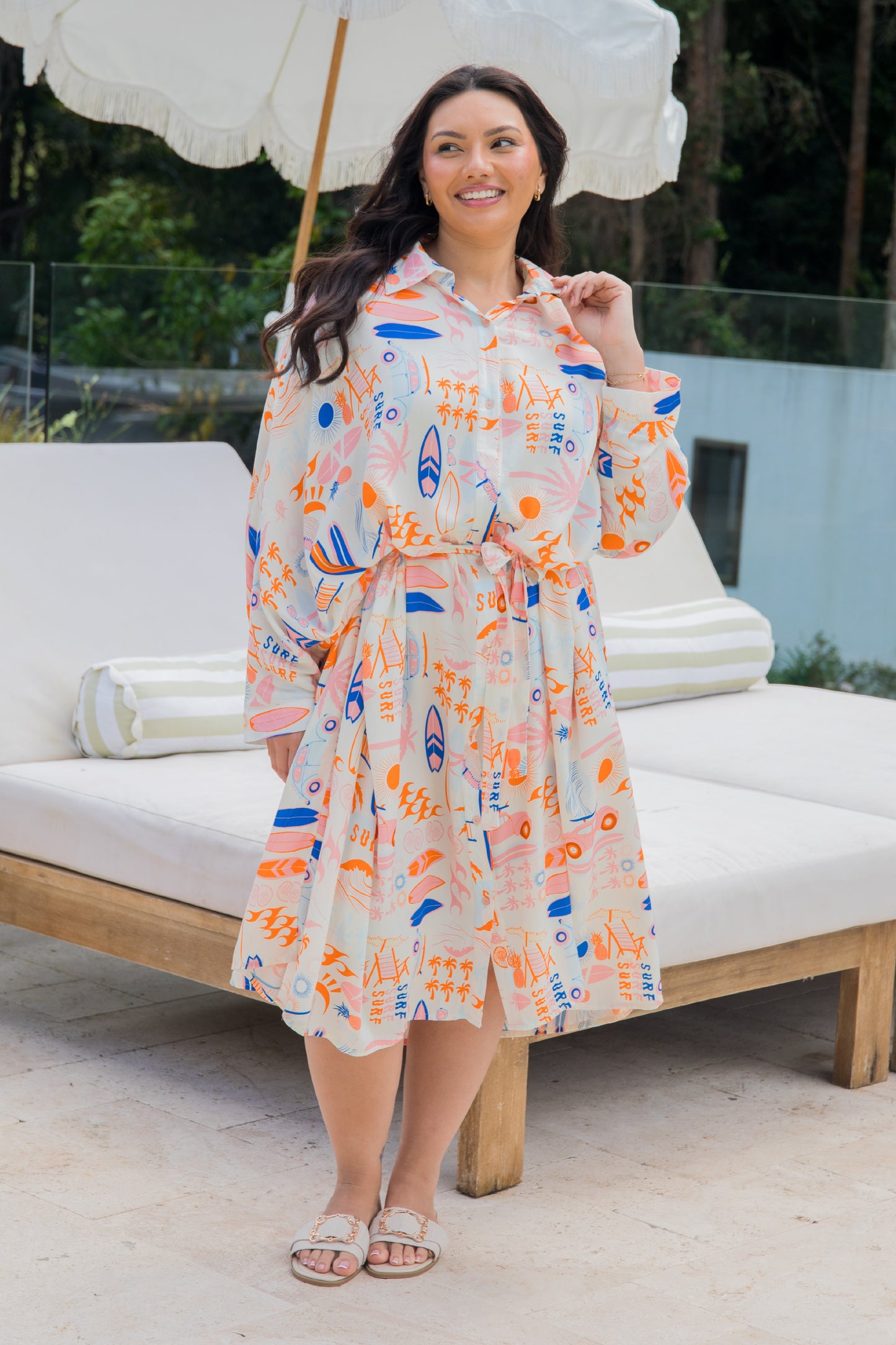 Miracle Shirt Dress | Surf's Up | FINAL SALE