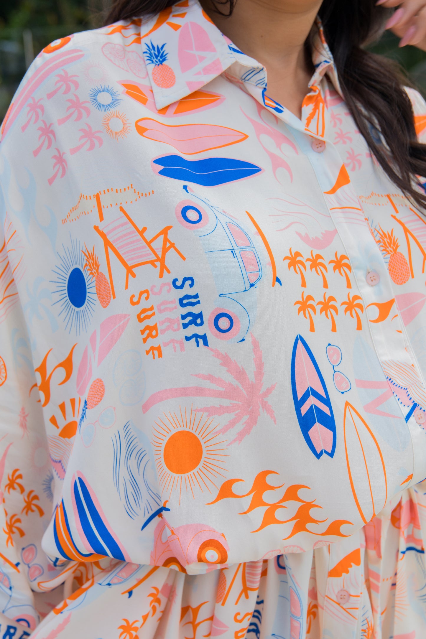 Miracle Shirt Dress | Surf's Up | FINAL SALE