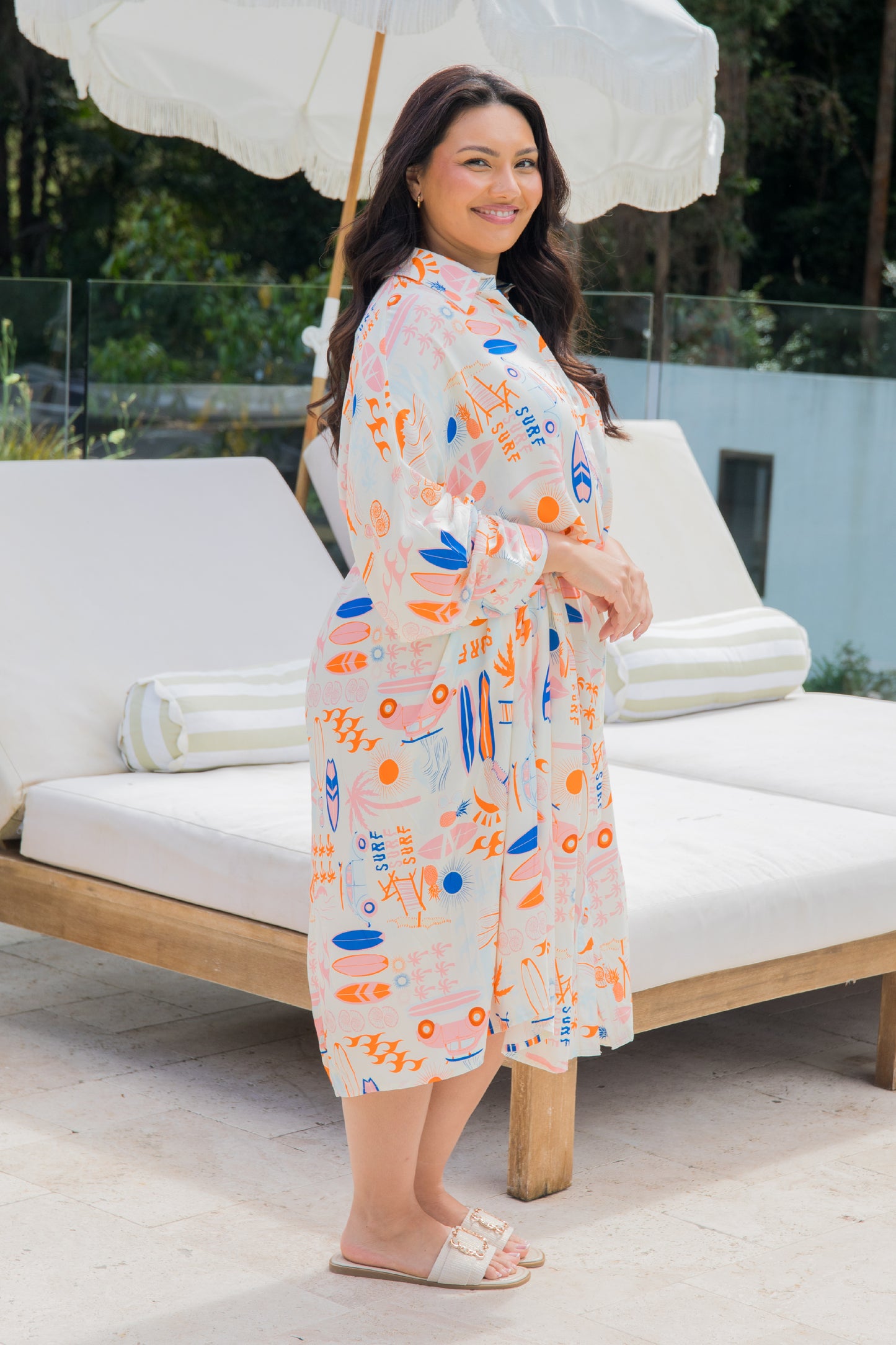 Miracle Shirt Dress | Surf's Up | FINAL SALE