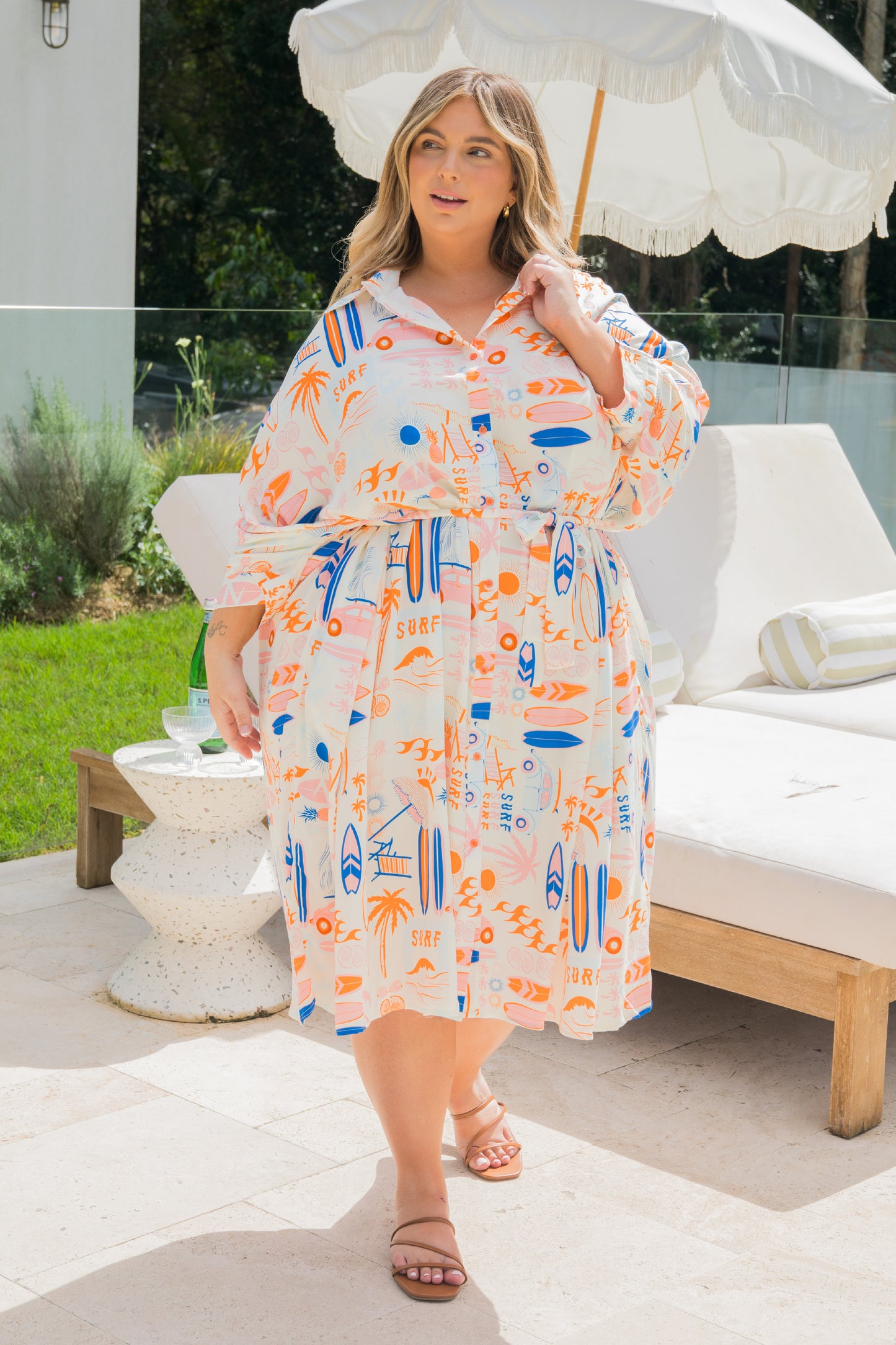 Miracle Shirt Dress | Surf's Up | FINAL SALE