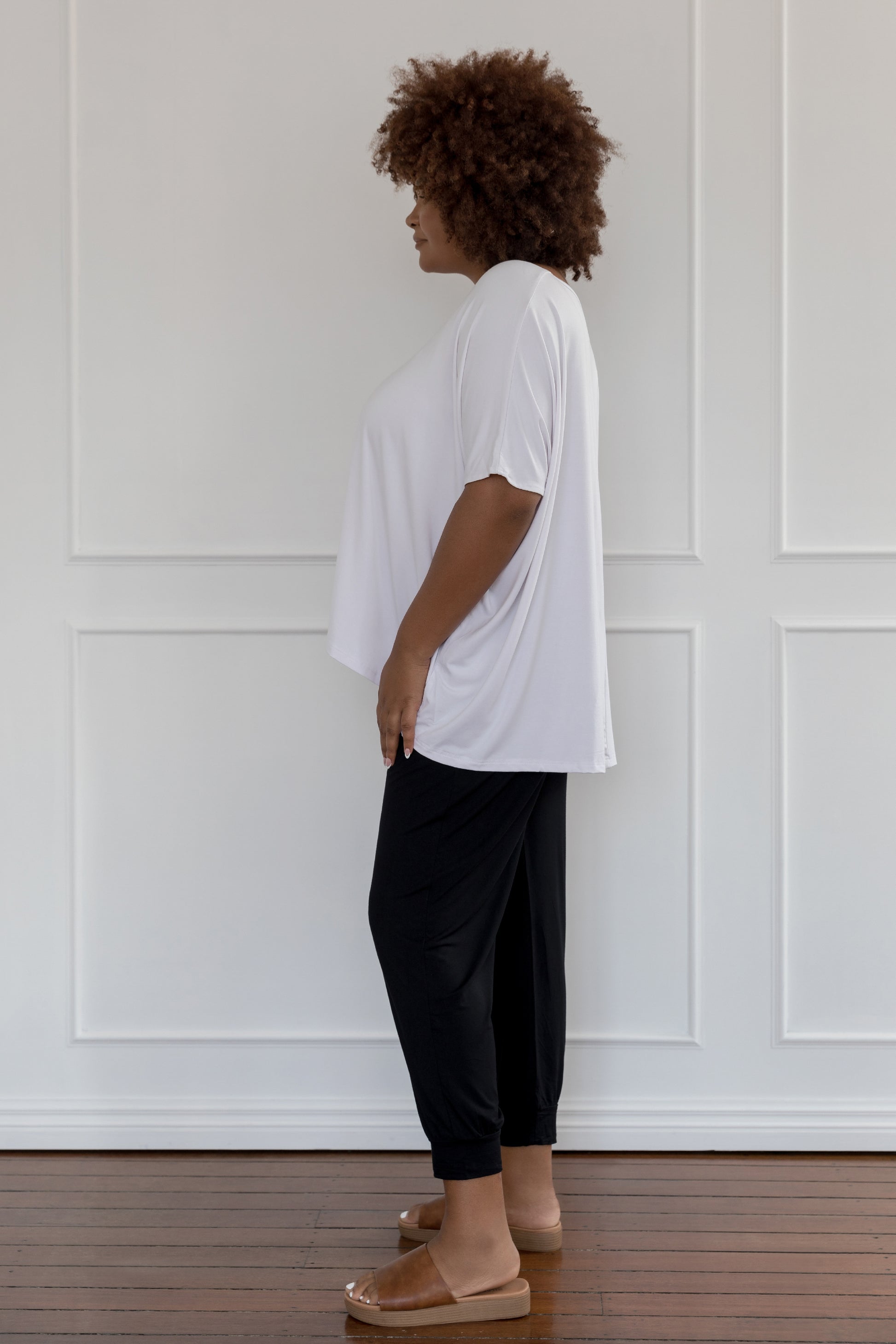 Plus-Sized White Tops | PQ Collection | Nice Top