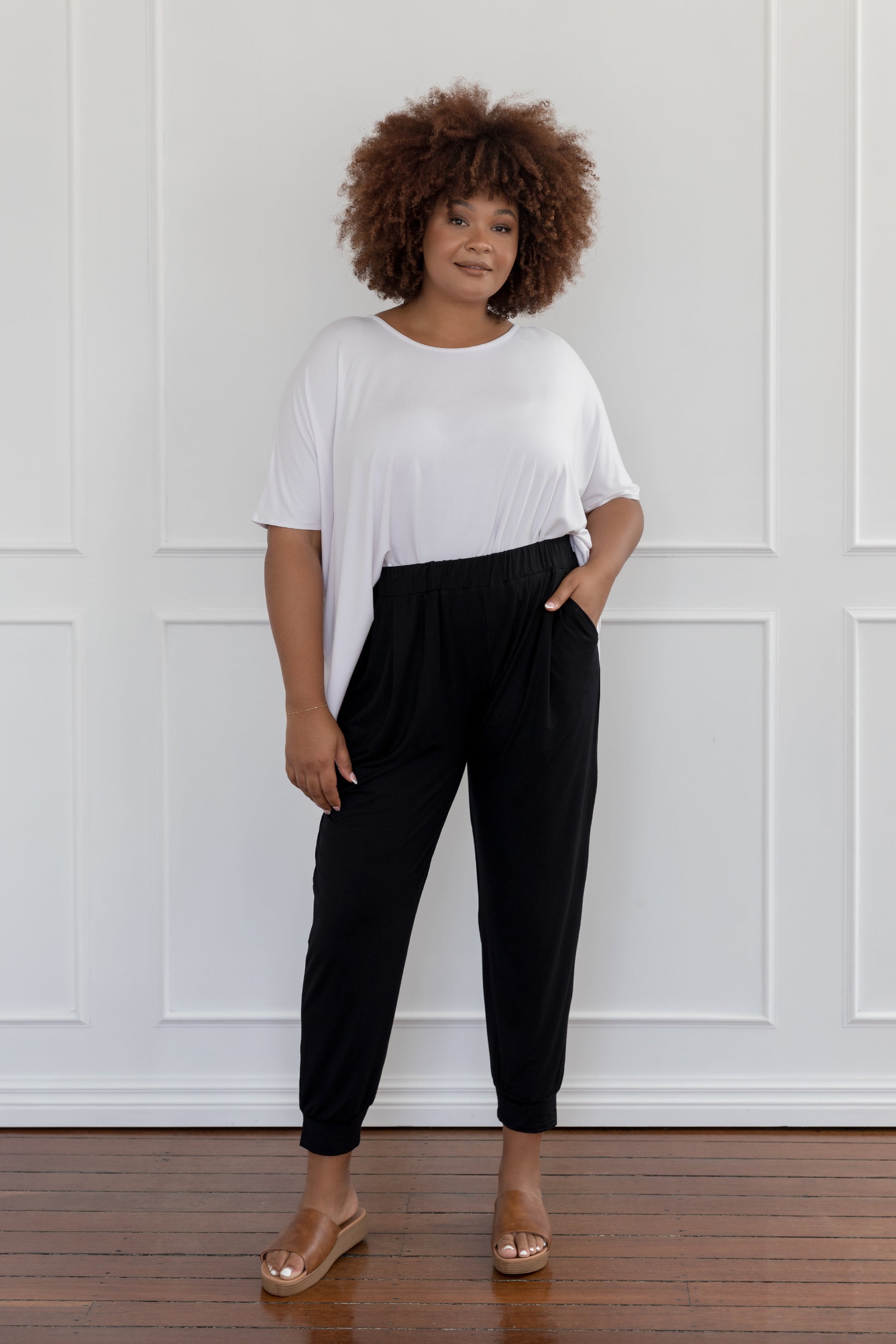 Plus-Sized White Tops | PQ Collection | Nice Top