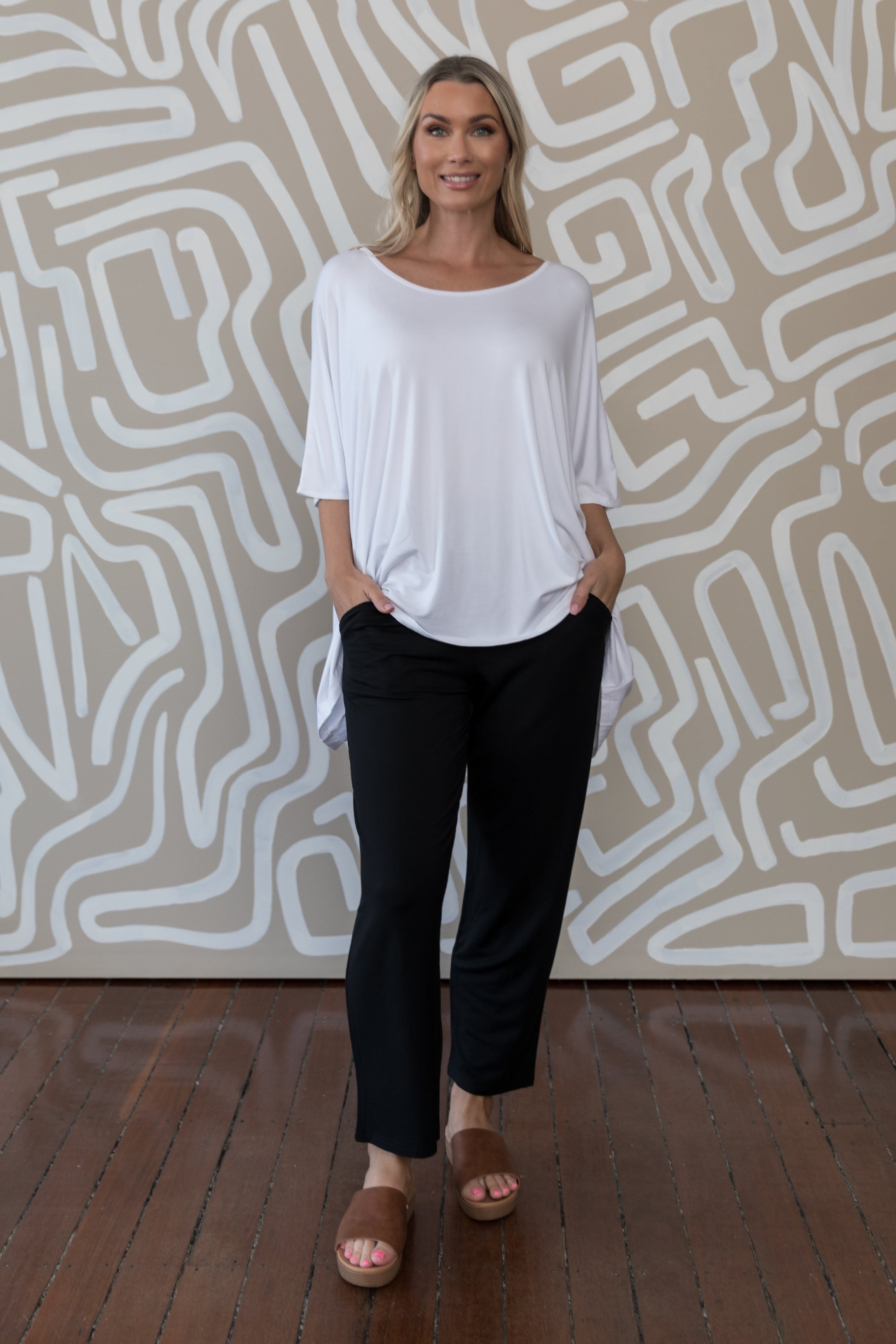 Plus-Sized Black Pants | PQ Collection | Frankie Pant