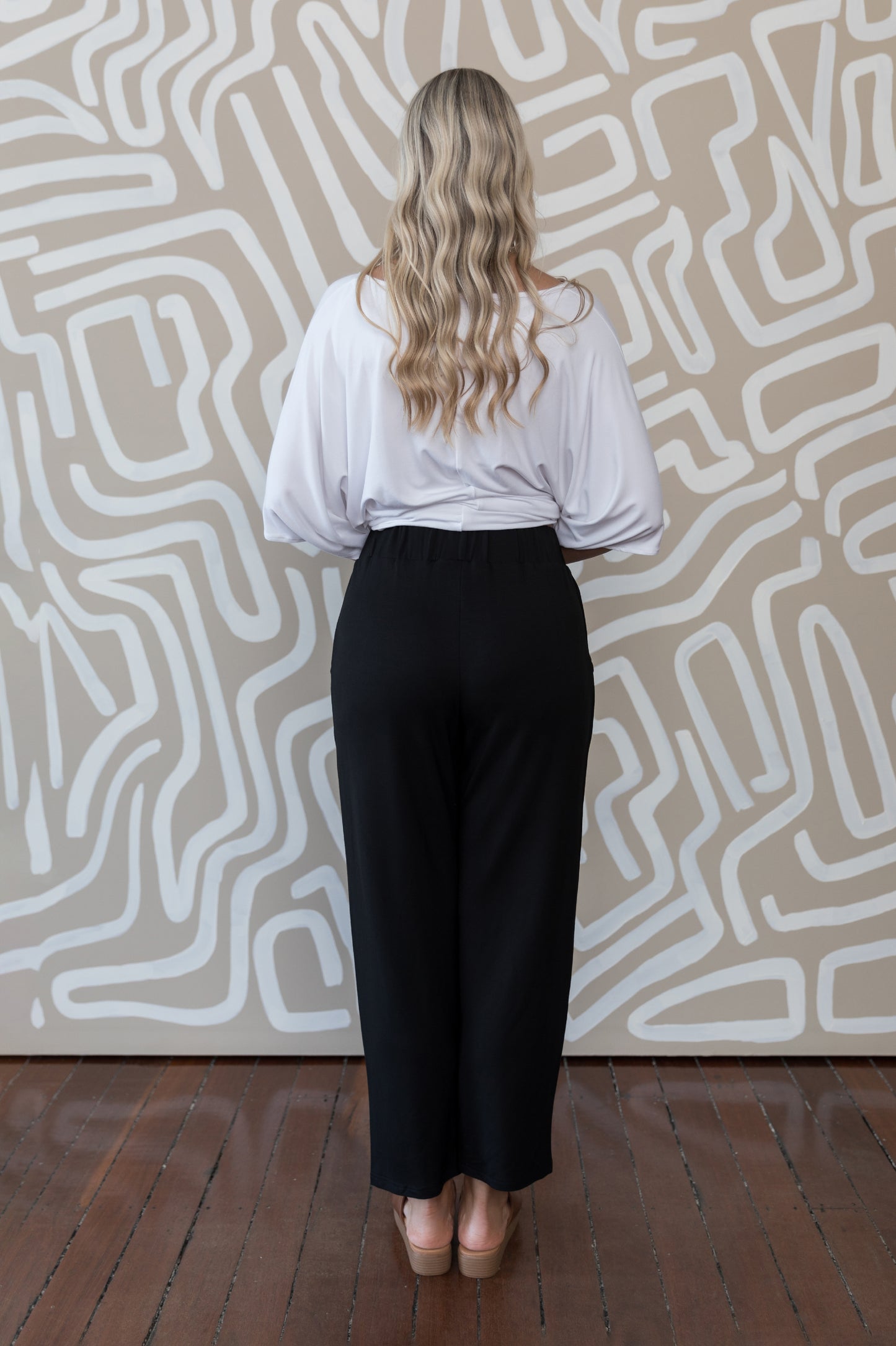 Plus-Sized Black Pants | PQ Collection | Frankie Pant