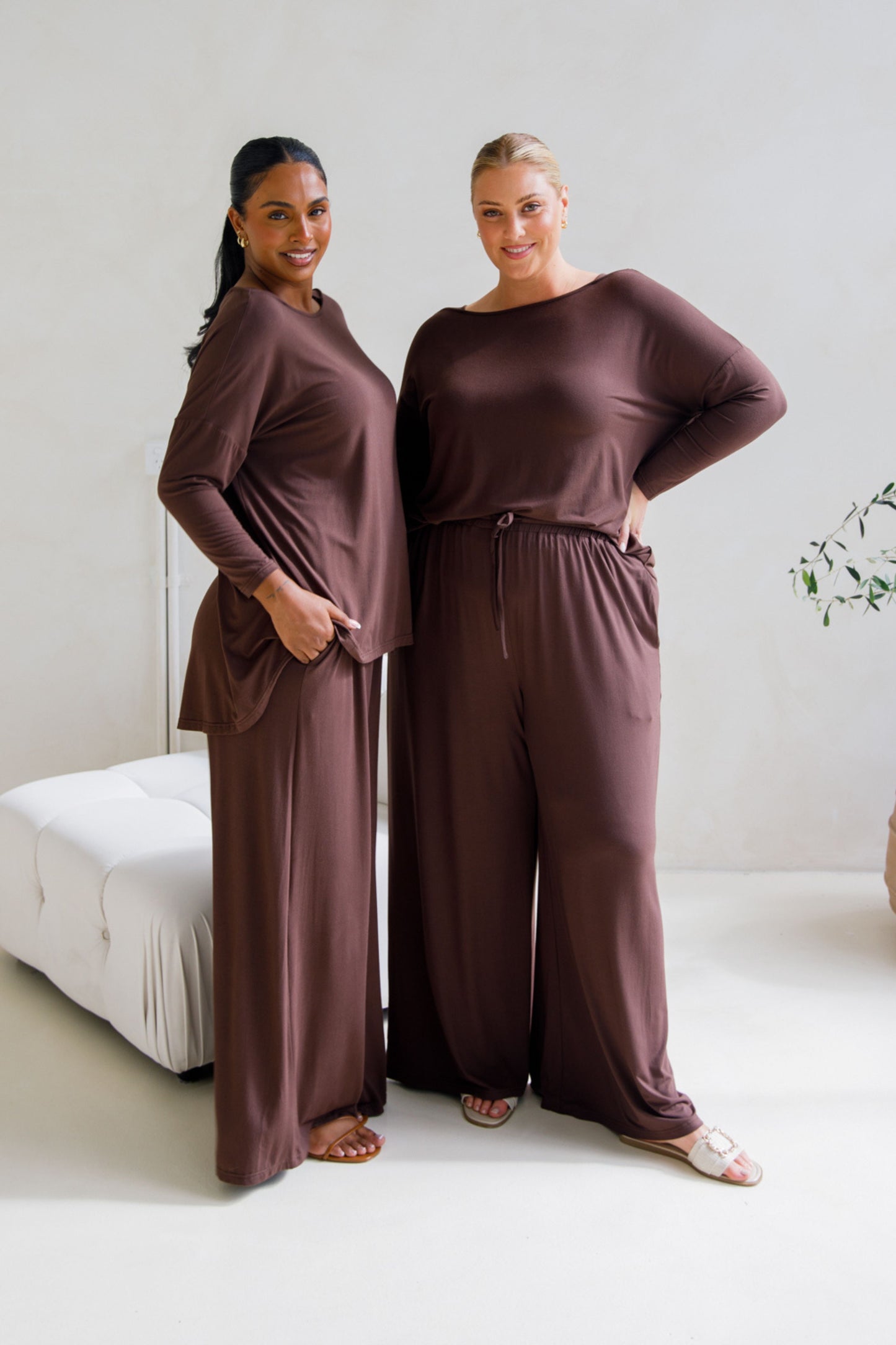 Pippa Bamboo Top | Chocolate