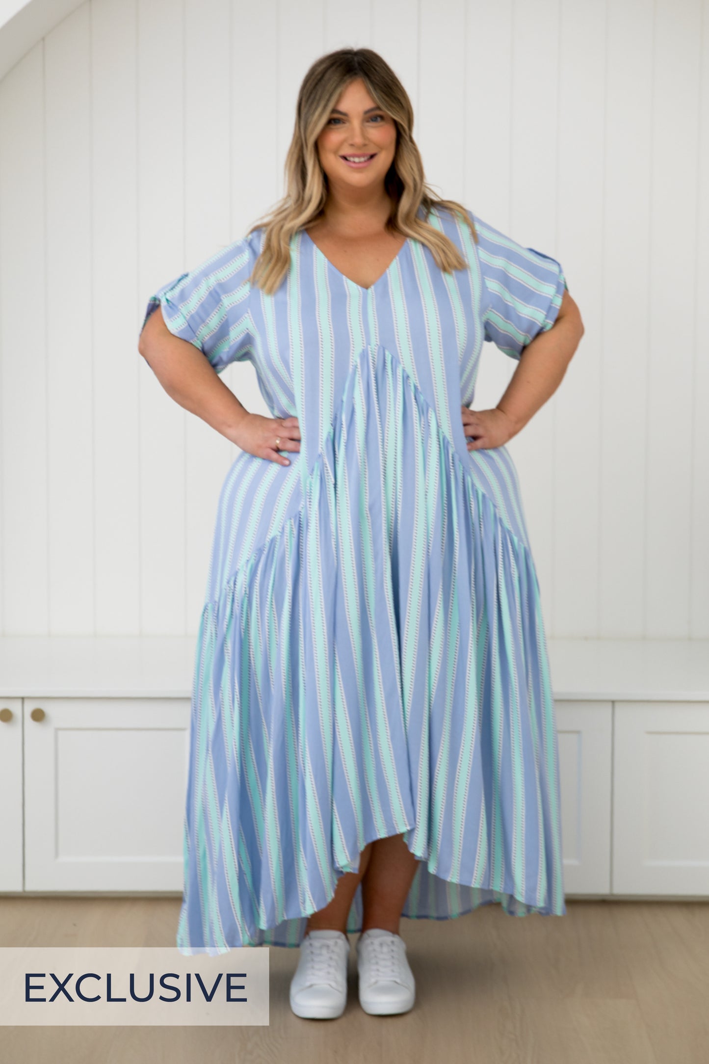 Peak Maxi Dress | Blue Eternity | FINAL SALE