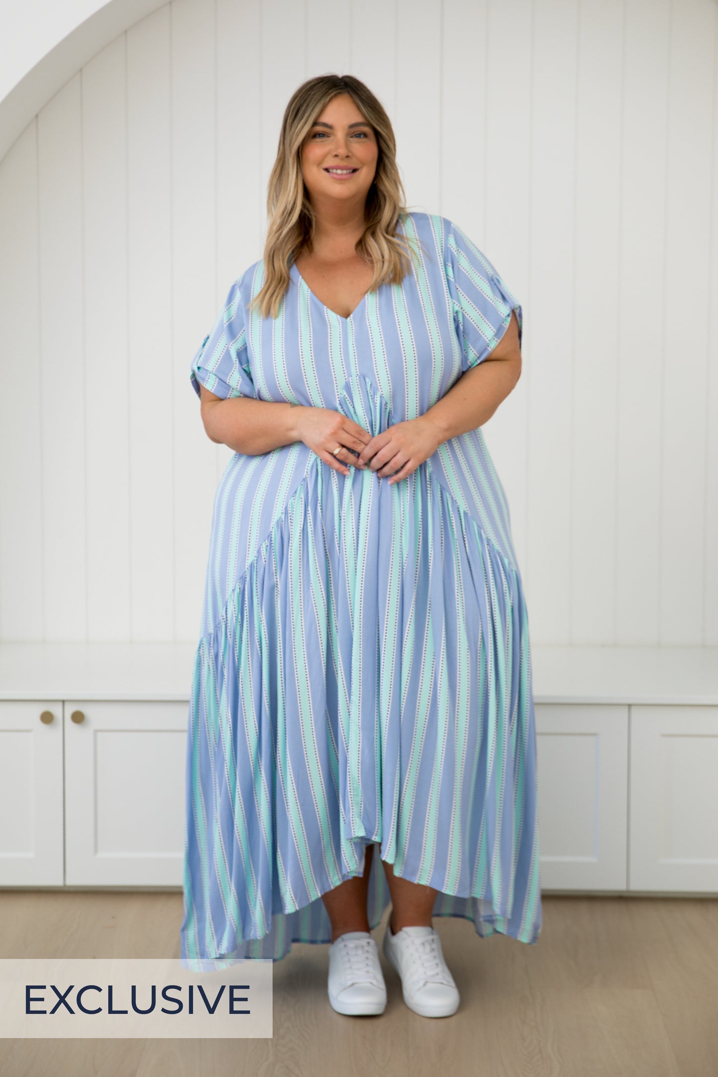 Peak Maxi Dress | Blue Eternity | FINAL SALE
