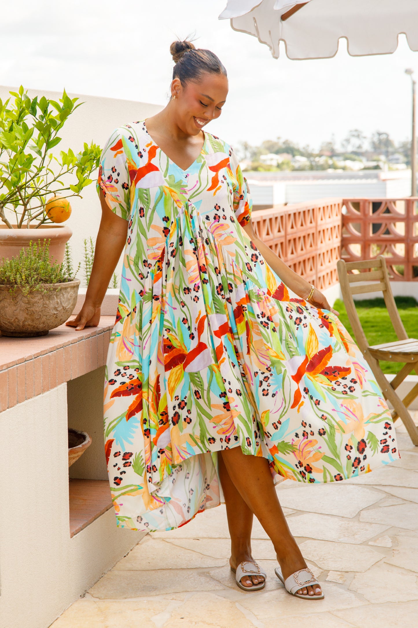 Peak Maxi Dress | Castaway | FINAL SALE