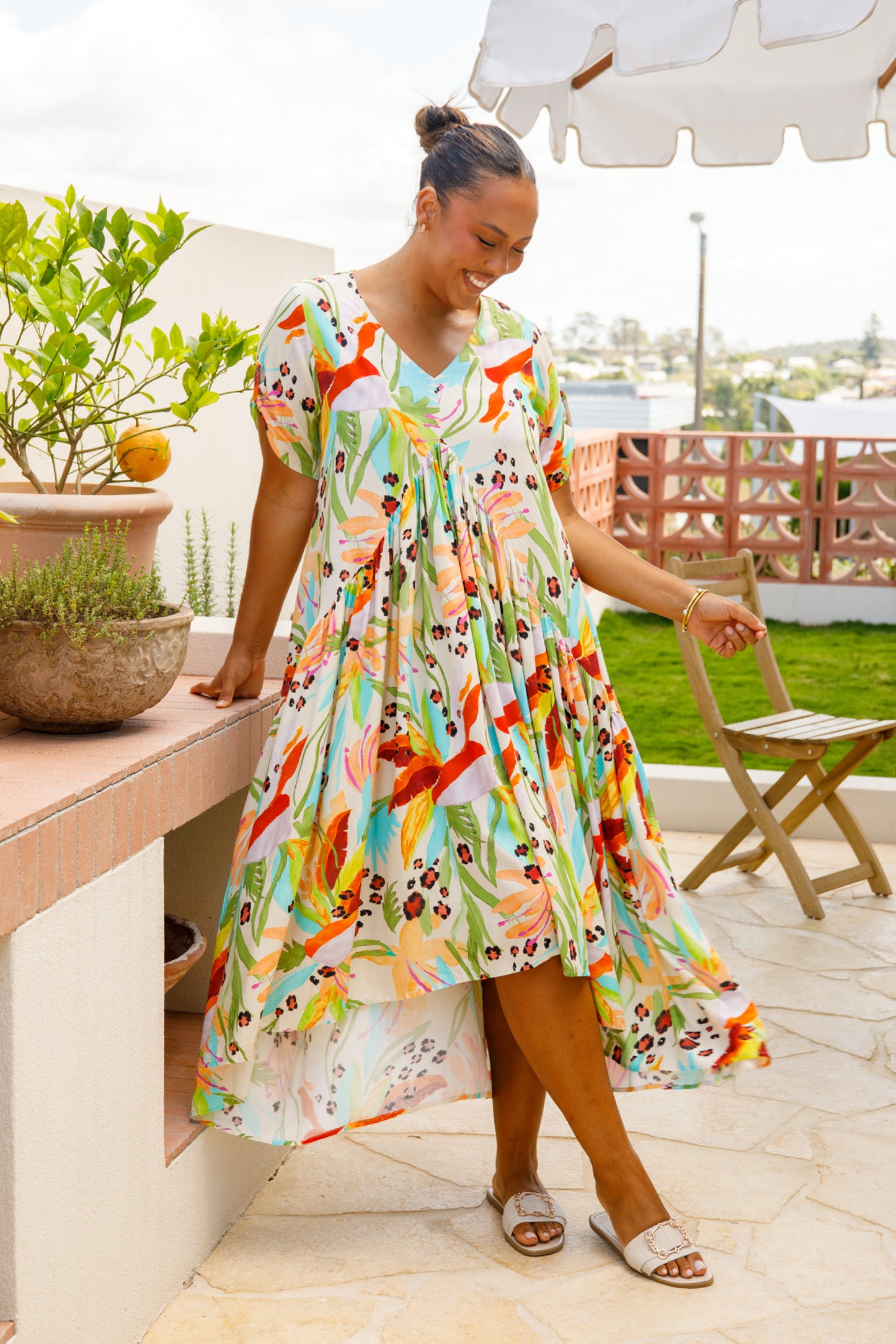 Peak Maxi Dress | Castaway | FINAL SALE