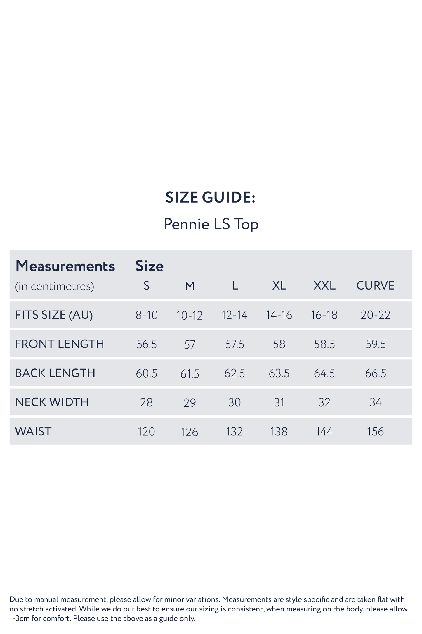 PENNIE Lounge Long Sleeve Classic Length Top | Ocean Marle