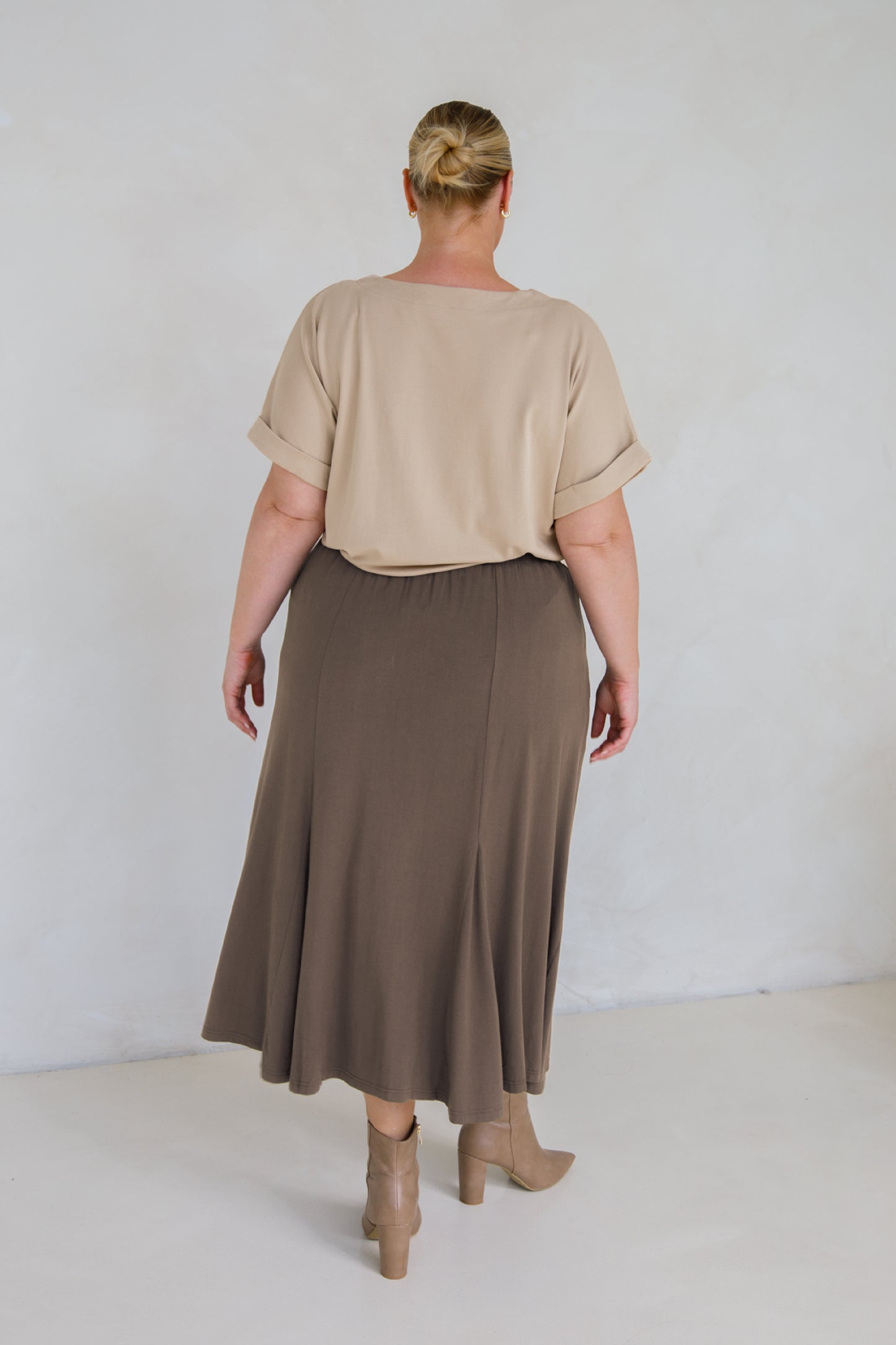 Adeline Skirt | Dark Beige