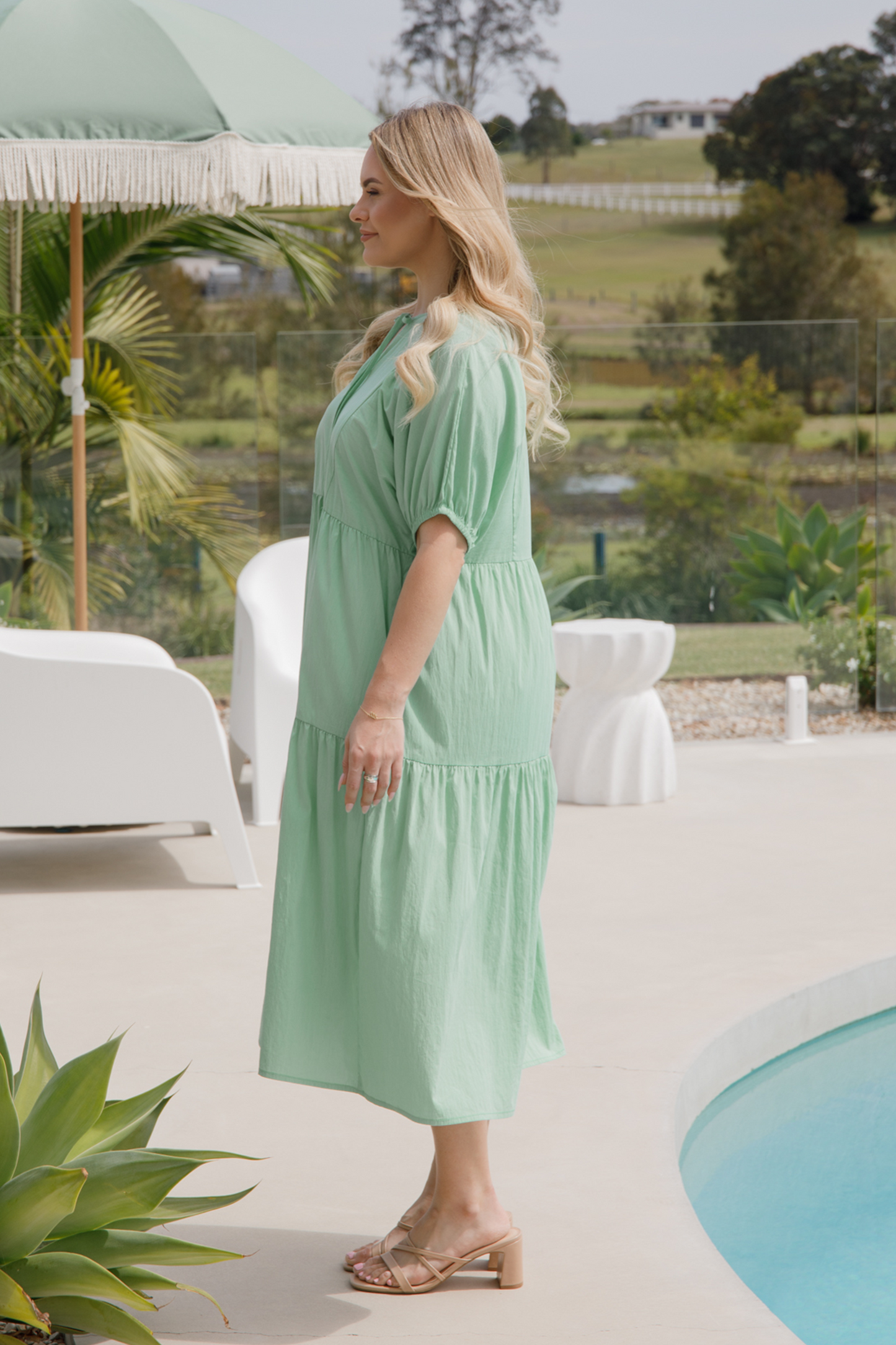 Roamer Midi Dress | Caribbean | FINAL SALE
