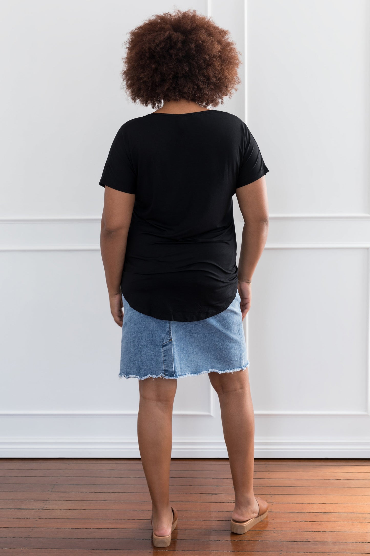 Plus-Sized Black Tops | PQ Collection | Destiny Top