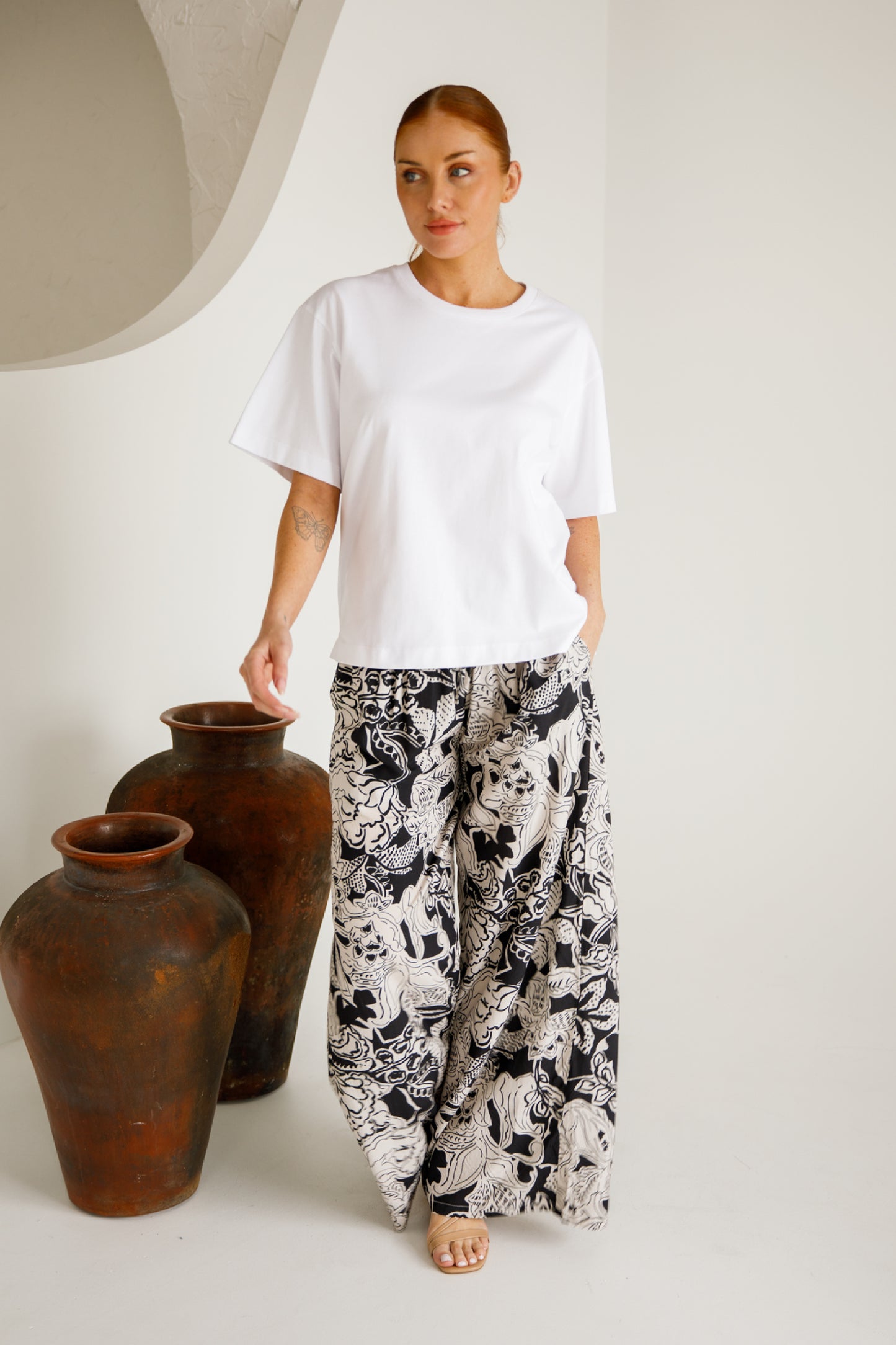 Signature Boxy Tee | White