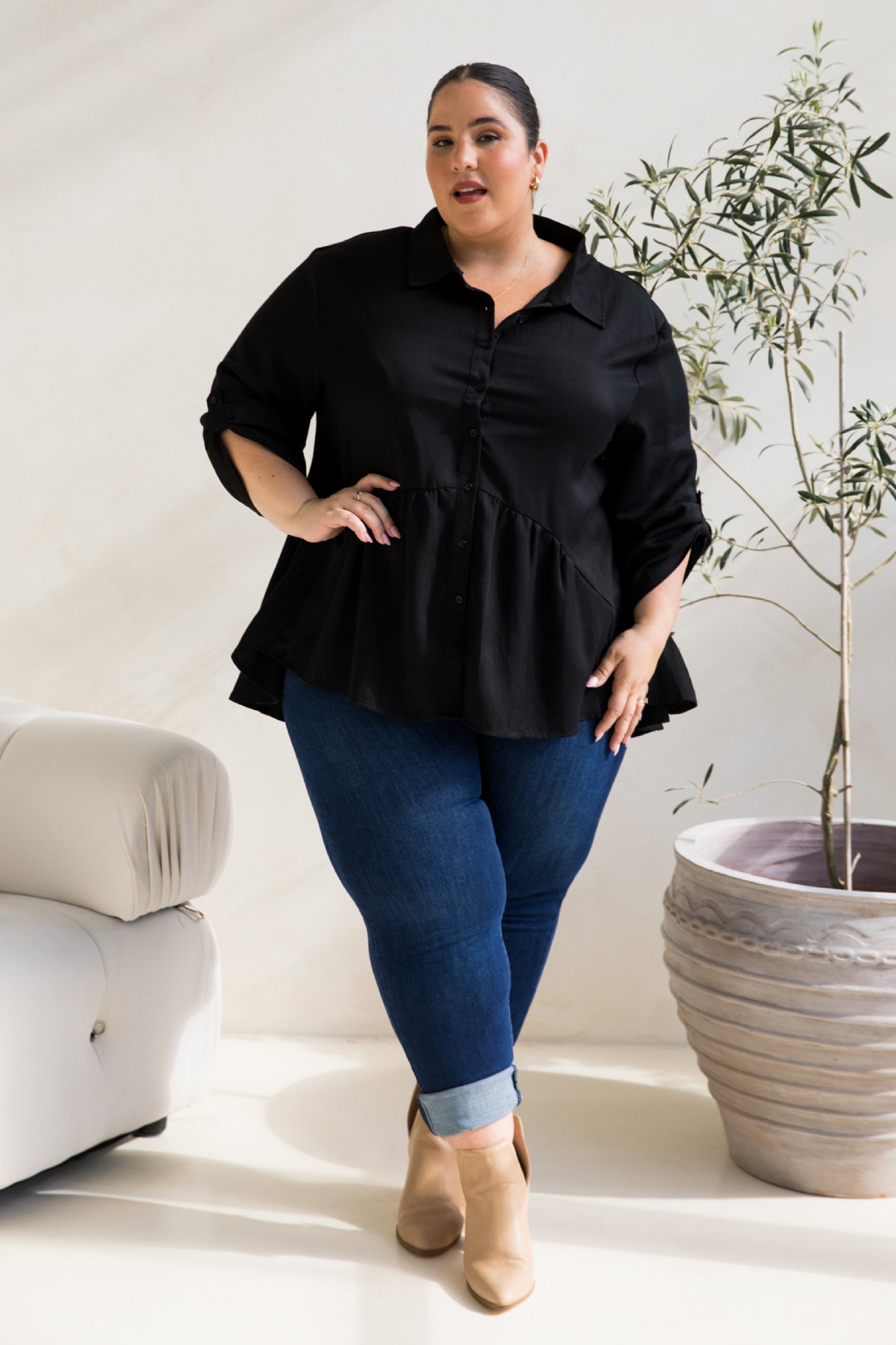 Soho Shirt | Black | FINAL SALE