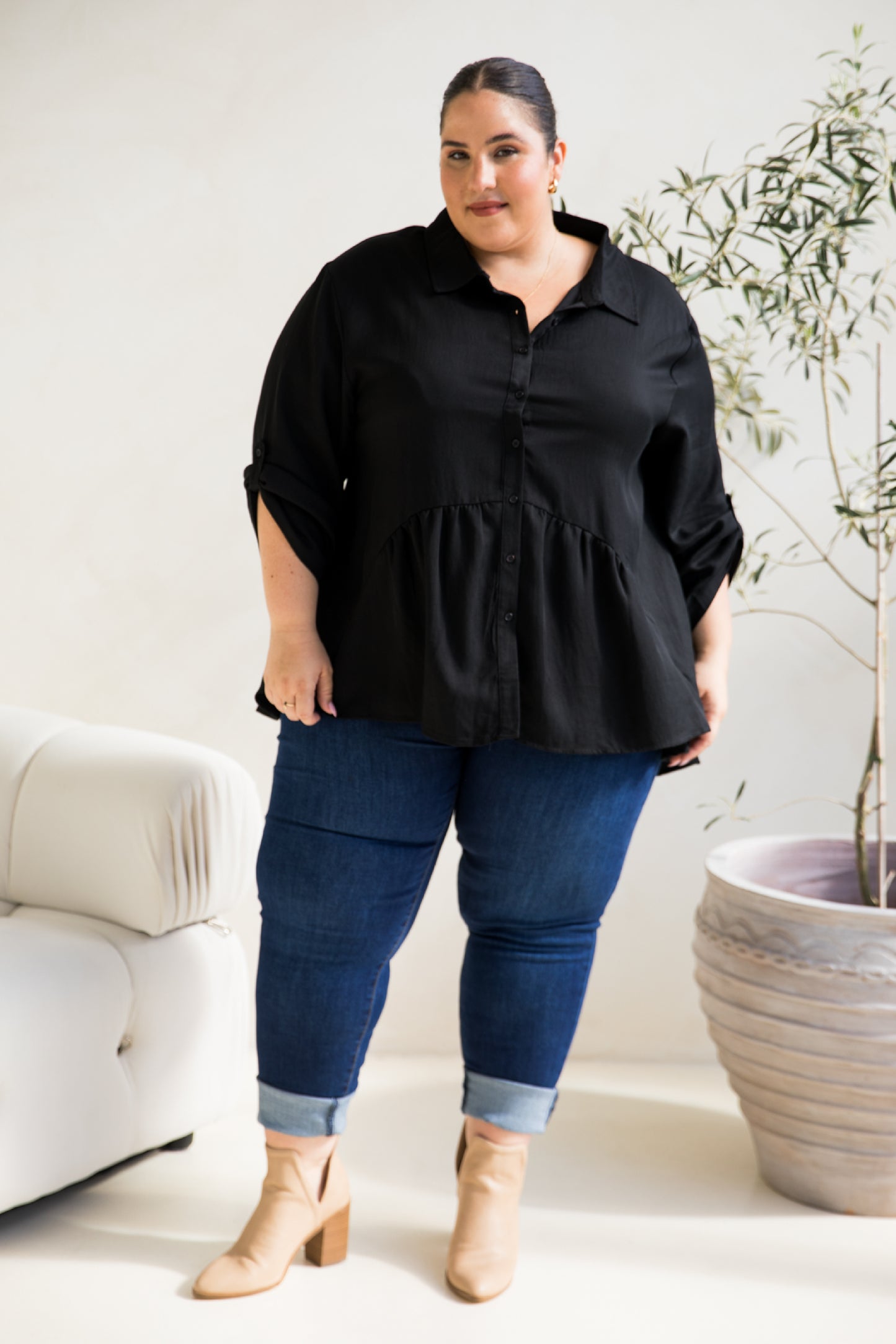 Soho Shirt | Black | FINAL SALE