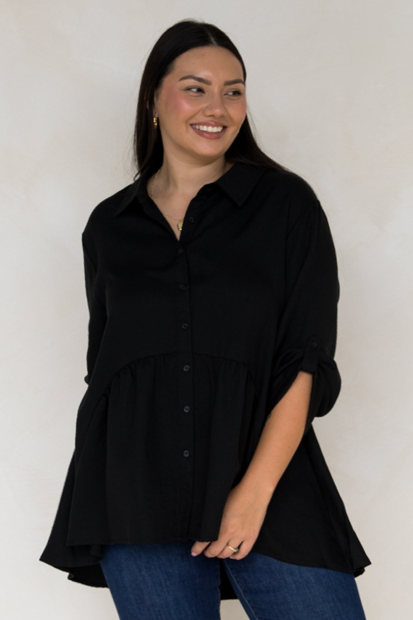 Soho Shirt | Black | FINAL SALE