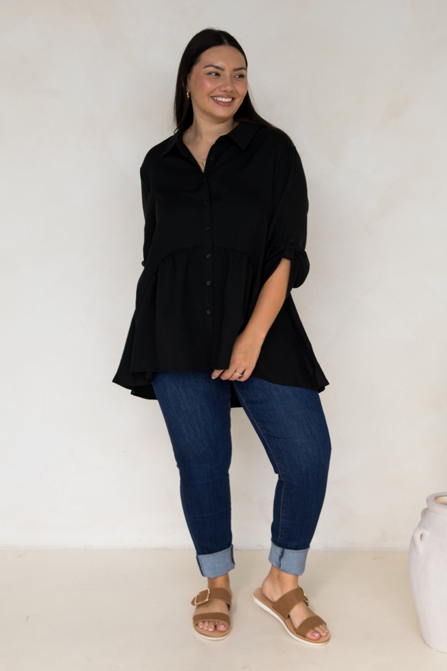 Soho Shirt | Black | FINAL SALE