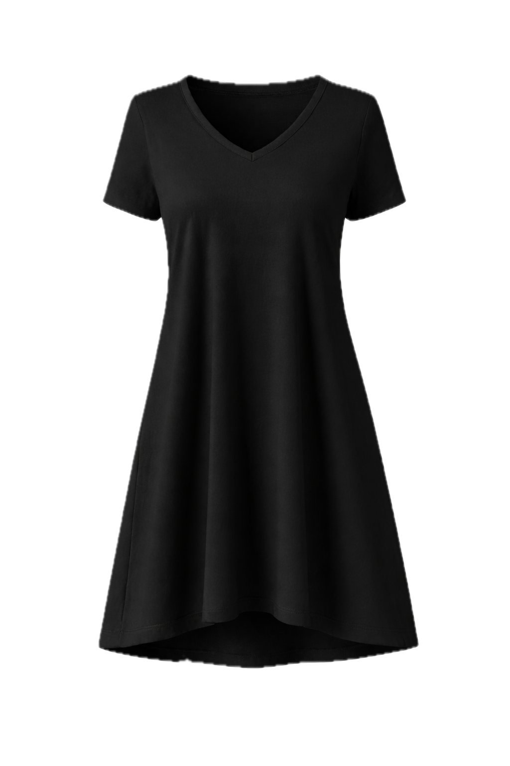 Plus-Sized Black Dresses | PQ Collection | T-Shirt Dress Plus-Sized Black Dresses | PQ Collection | T-Shirt Dress