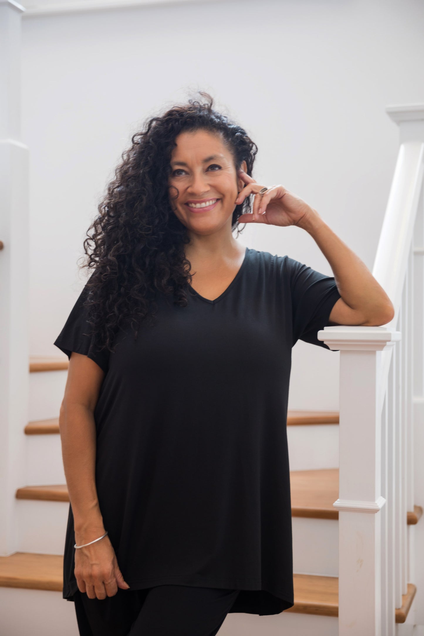 T-Shirt Top | Black