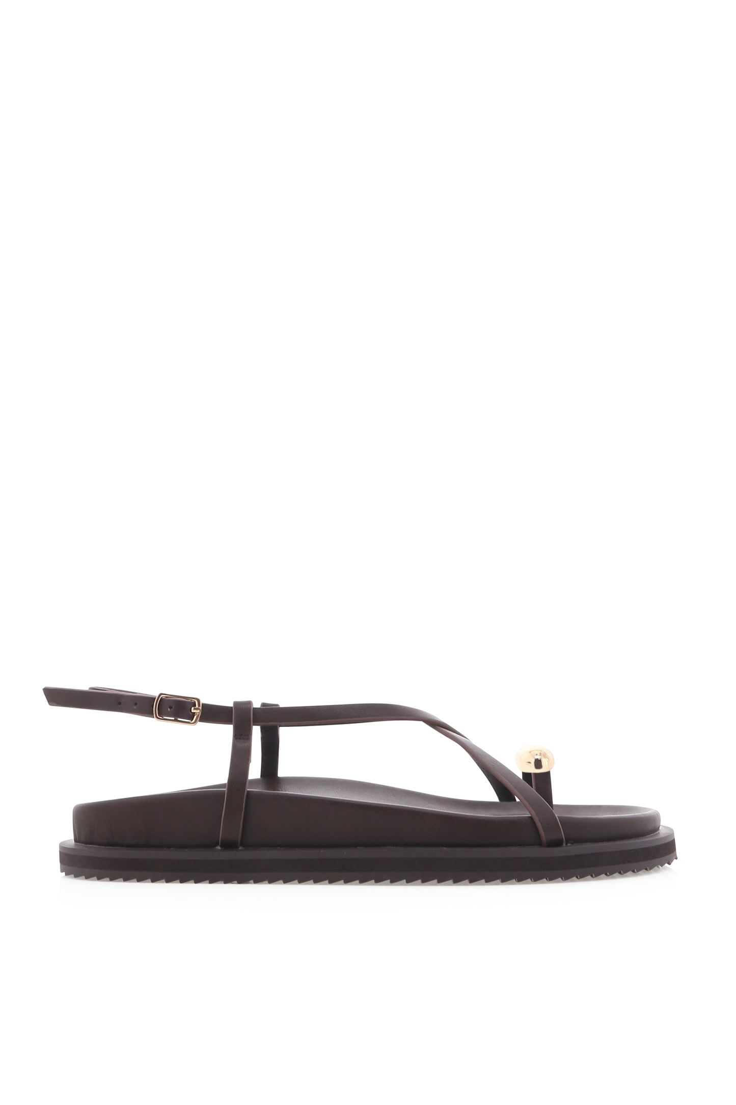 TAWNY Sandals | Chocolate