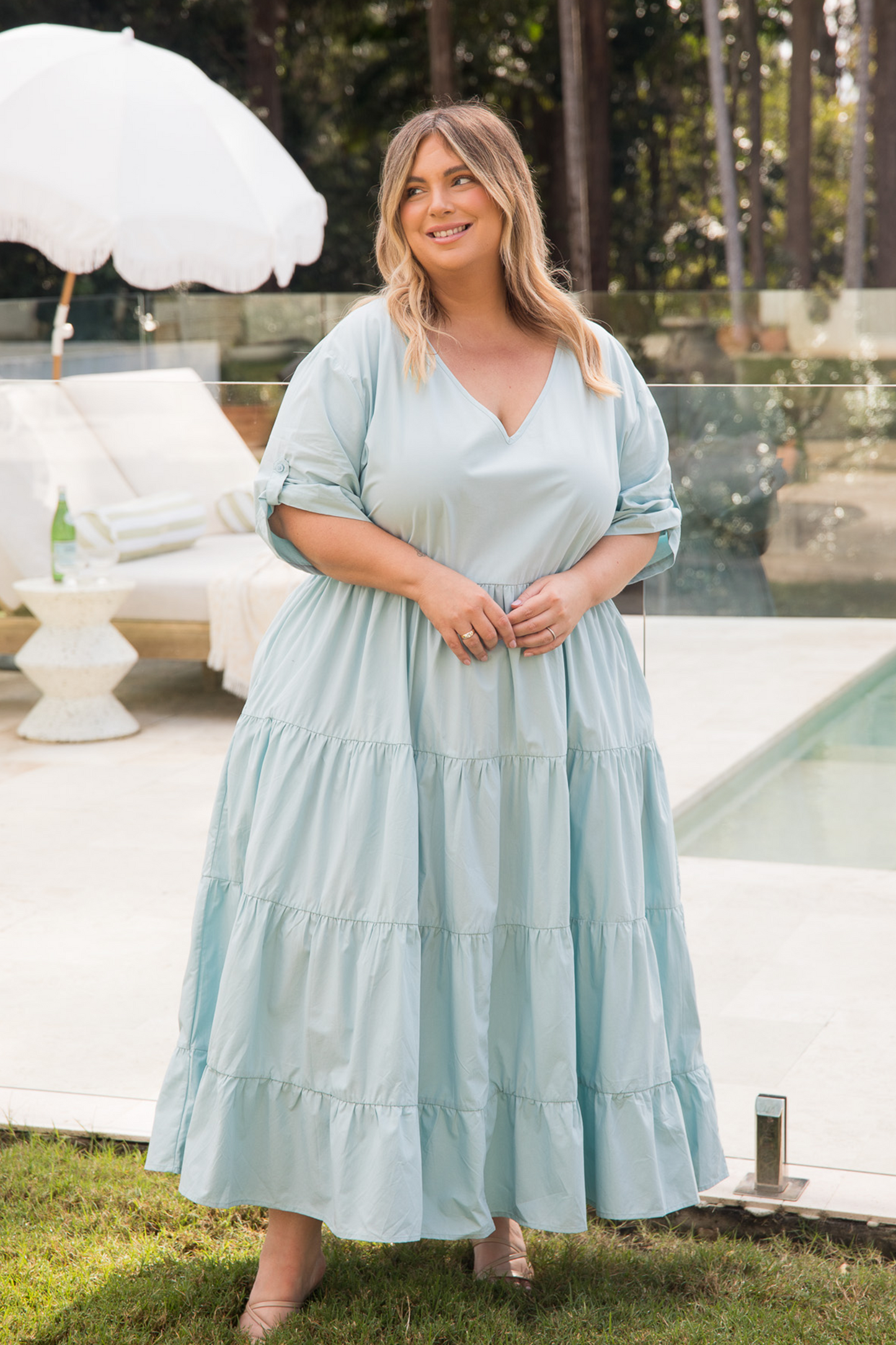 Waterfall Dress | Bermuda | FINAL SALE