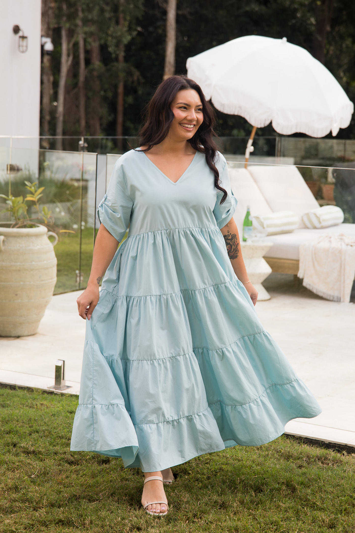 Waterfall Dress | Bermuda | FINAL SALE