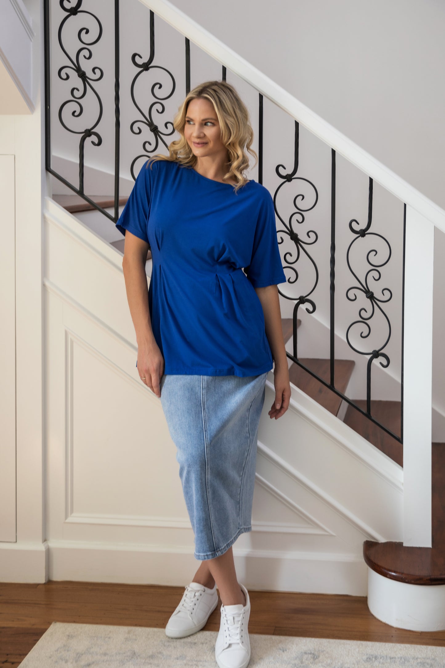 Wanda Top | Splendid Blue | FINAL SALE