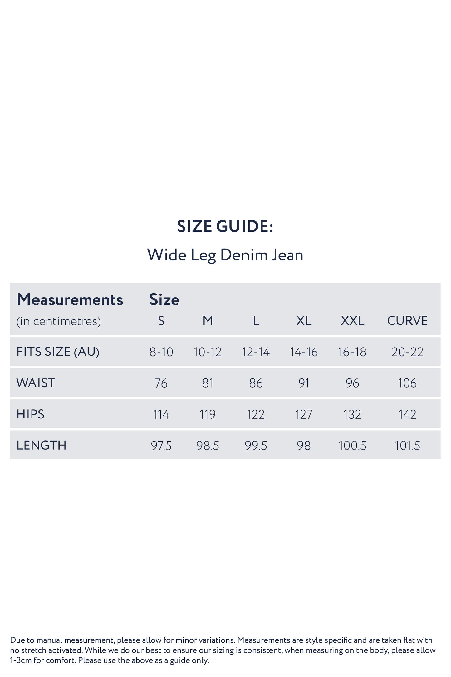 Wide Leg Jean | Dark Denim | FINAL SALE