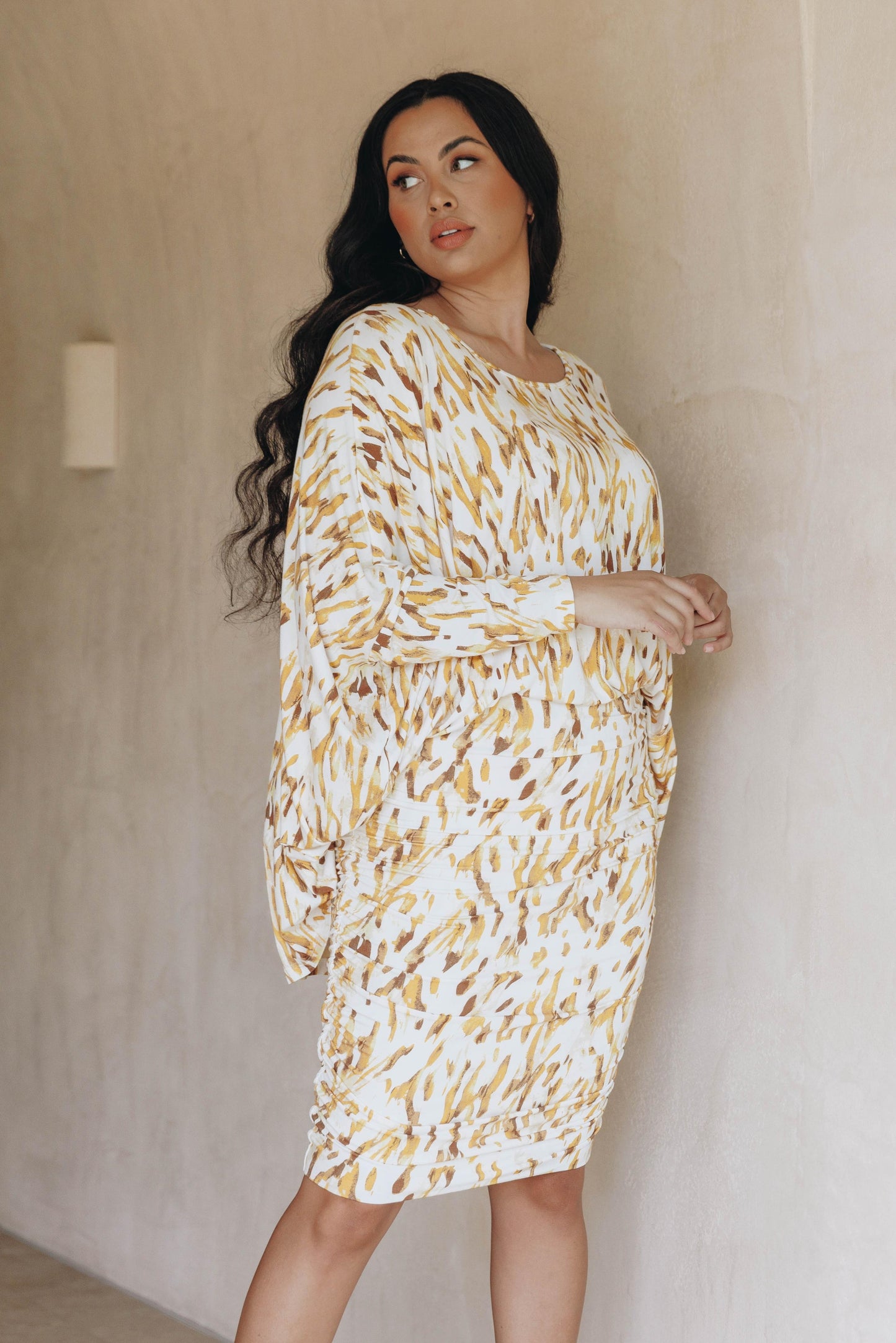 Ruche Skirt | Tuscan Lane | FINAL SALE