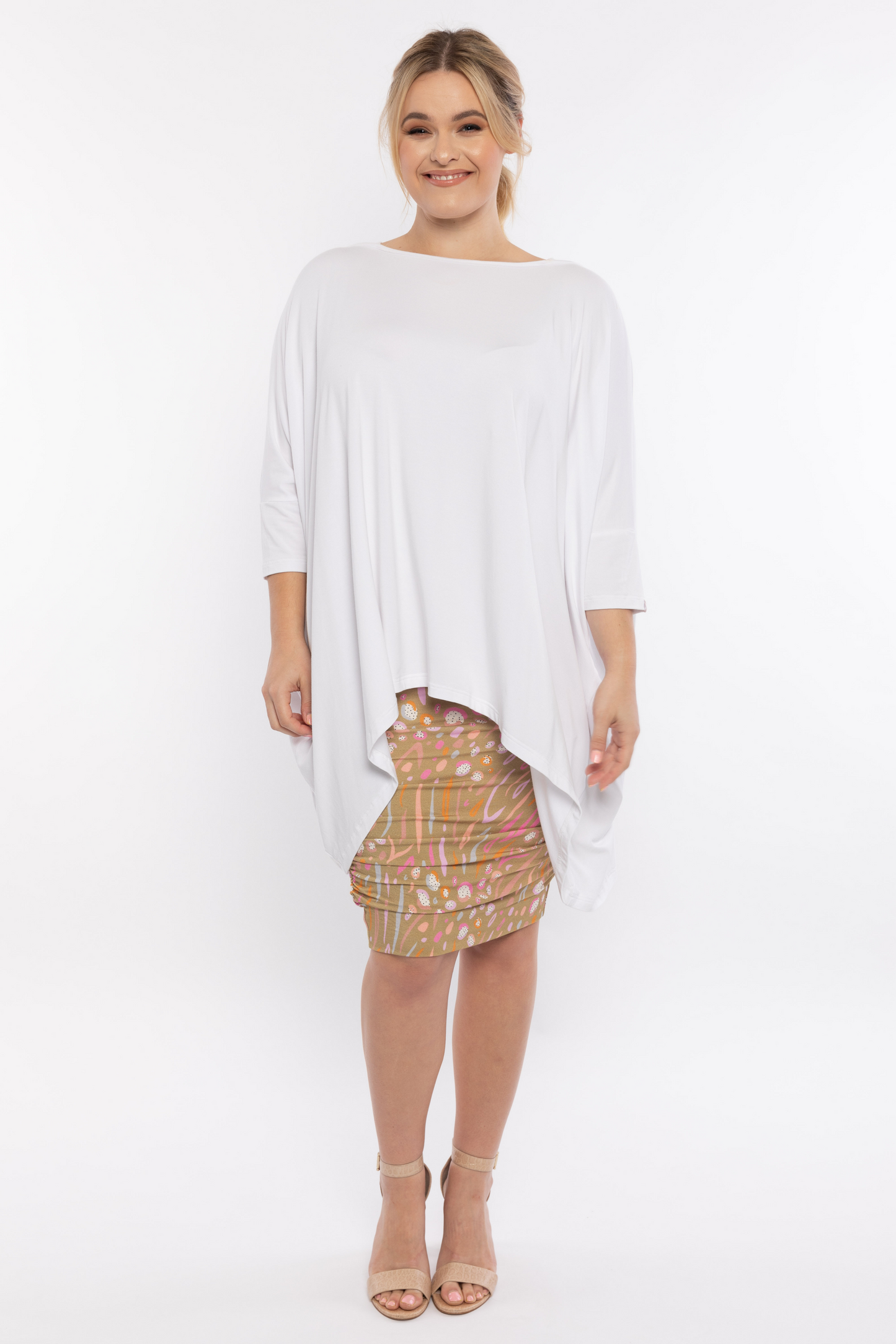 Ruche Skirt | Outback Dream | FINAL SALE