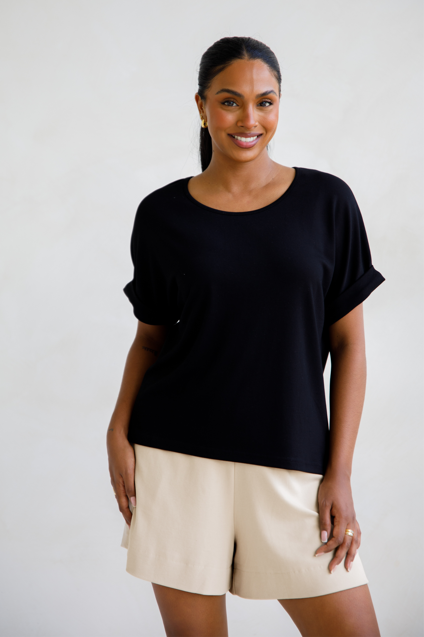 Gigi Lounge Top | Black