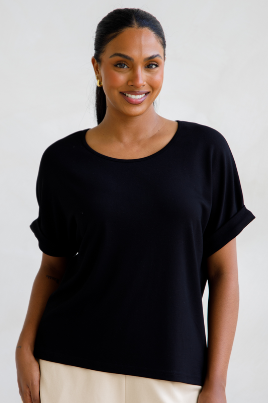 Gigi Lounge Top | Black