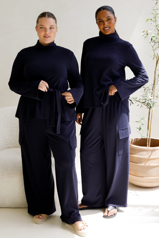 Eden Lounge Pants | Midnight Navy