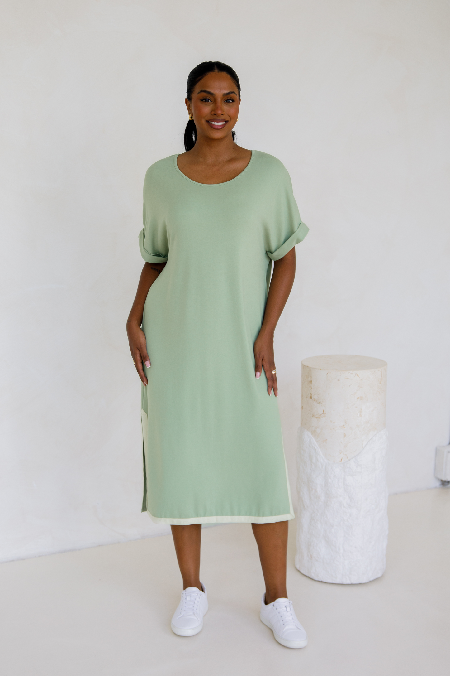 Gigi Lounge Dress | Sage