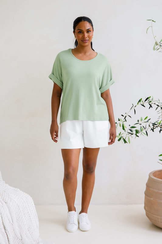 Gigi Lounge Top | Sage