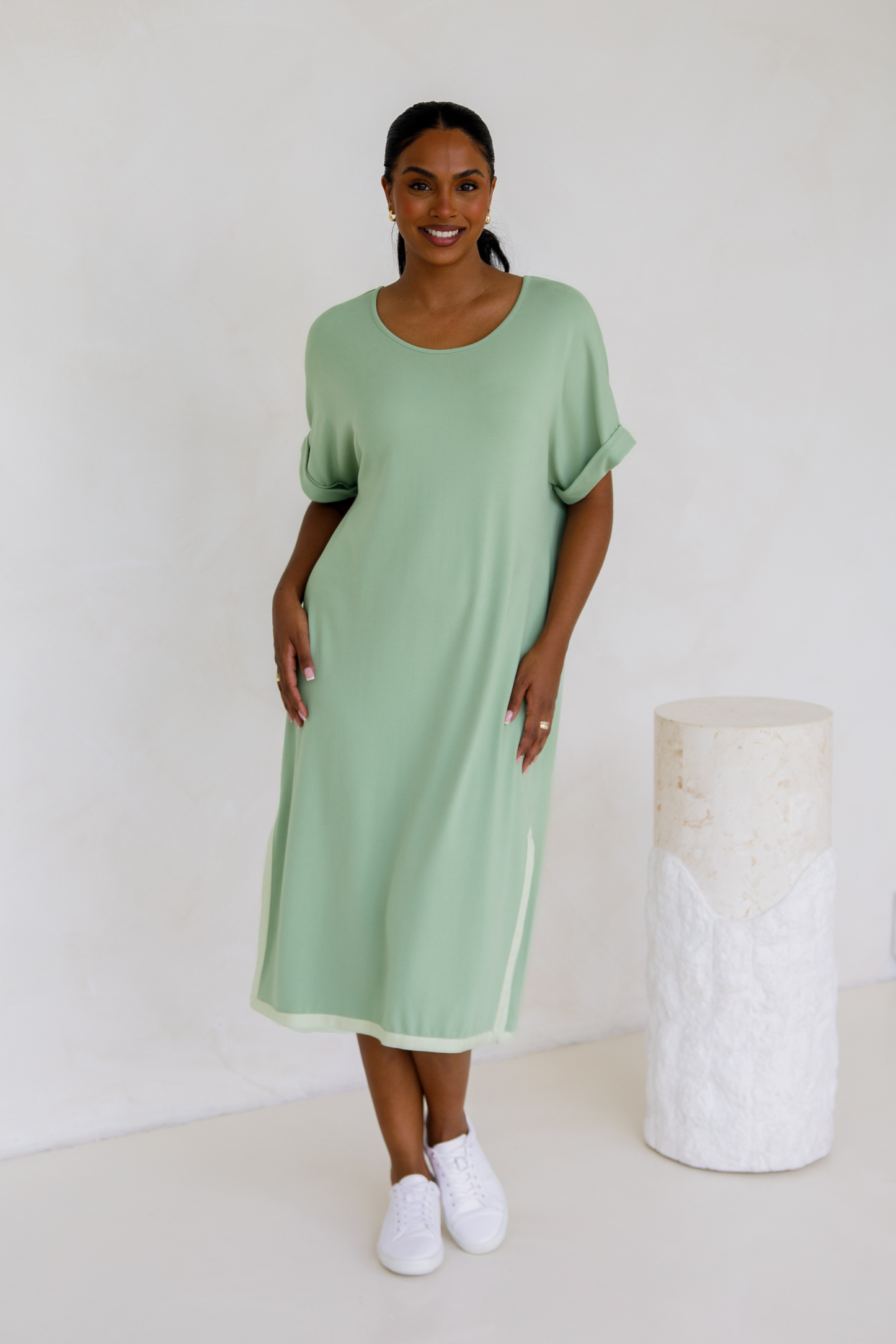 Gigi Lounge Dress | Sage