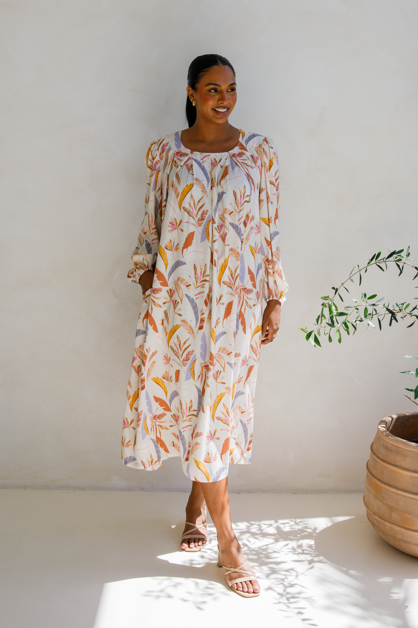 Jade Dress | Light Palmetto